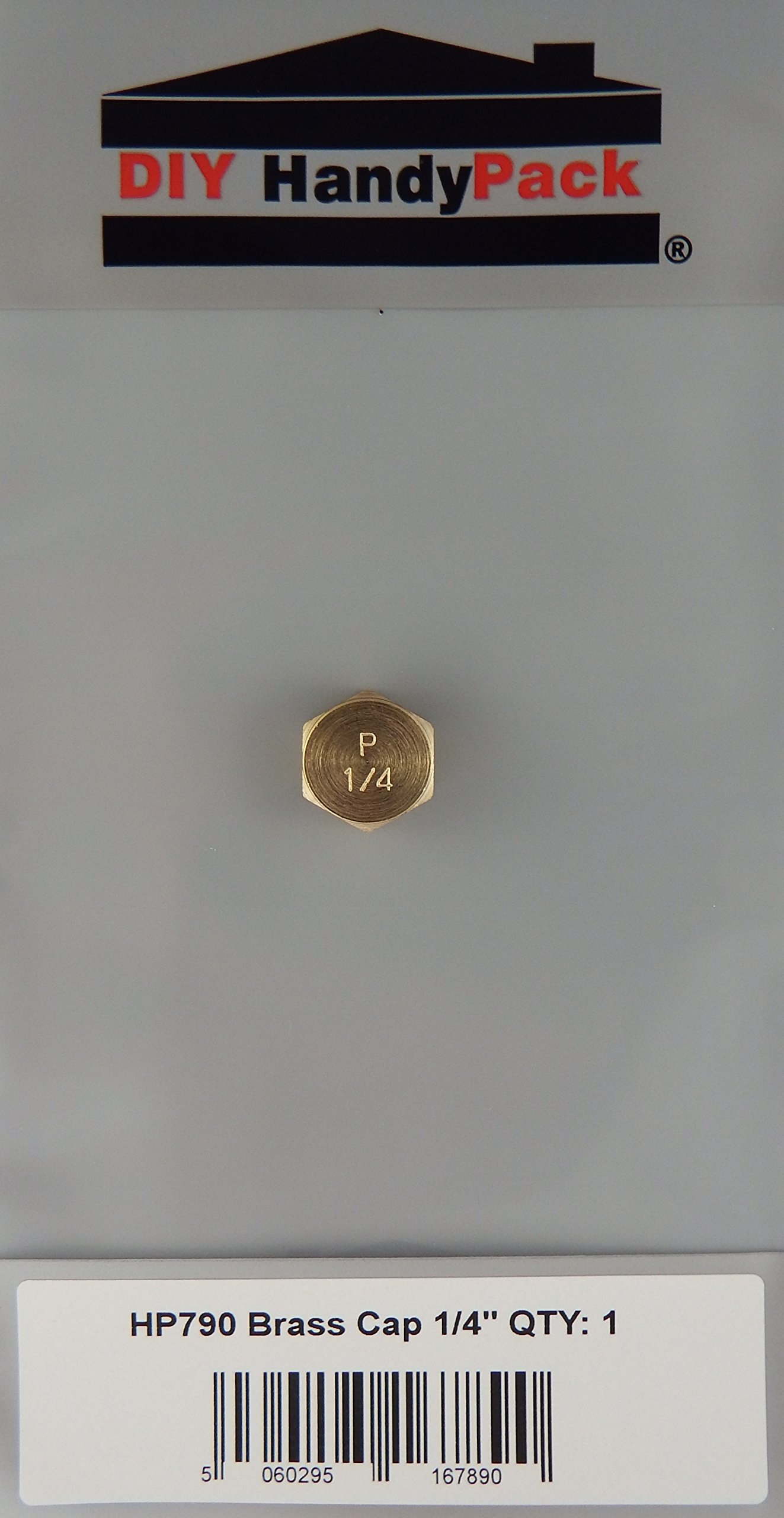 DIY HandyPack - Brass Cap 1/4"