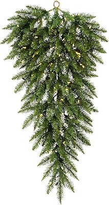 Vickerman 48" Camdon Fir Teardrop with 100 Warm White LED Lights