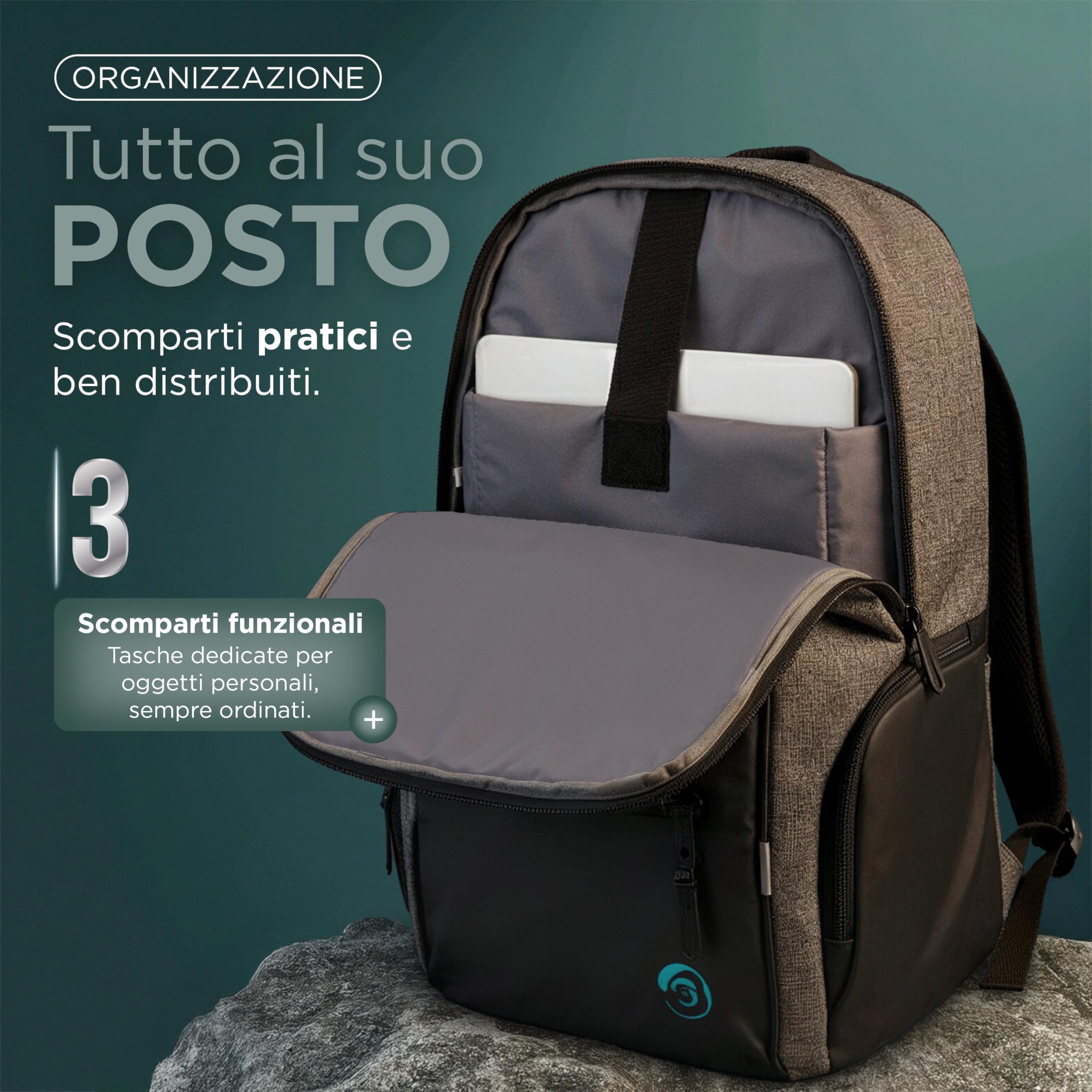 Generico Zaino porta pc