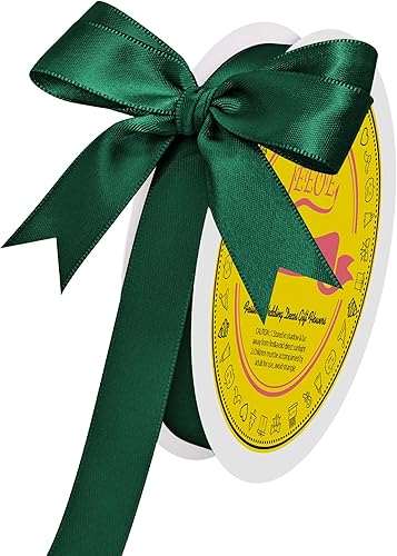 Miniatura 84 de Cinta de satén plateada de doble cara de 1-1/2 pulgadas x 50 yardas, cinta plateada de poliéster para envolver regalos, muy adecuada para bodas