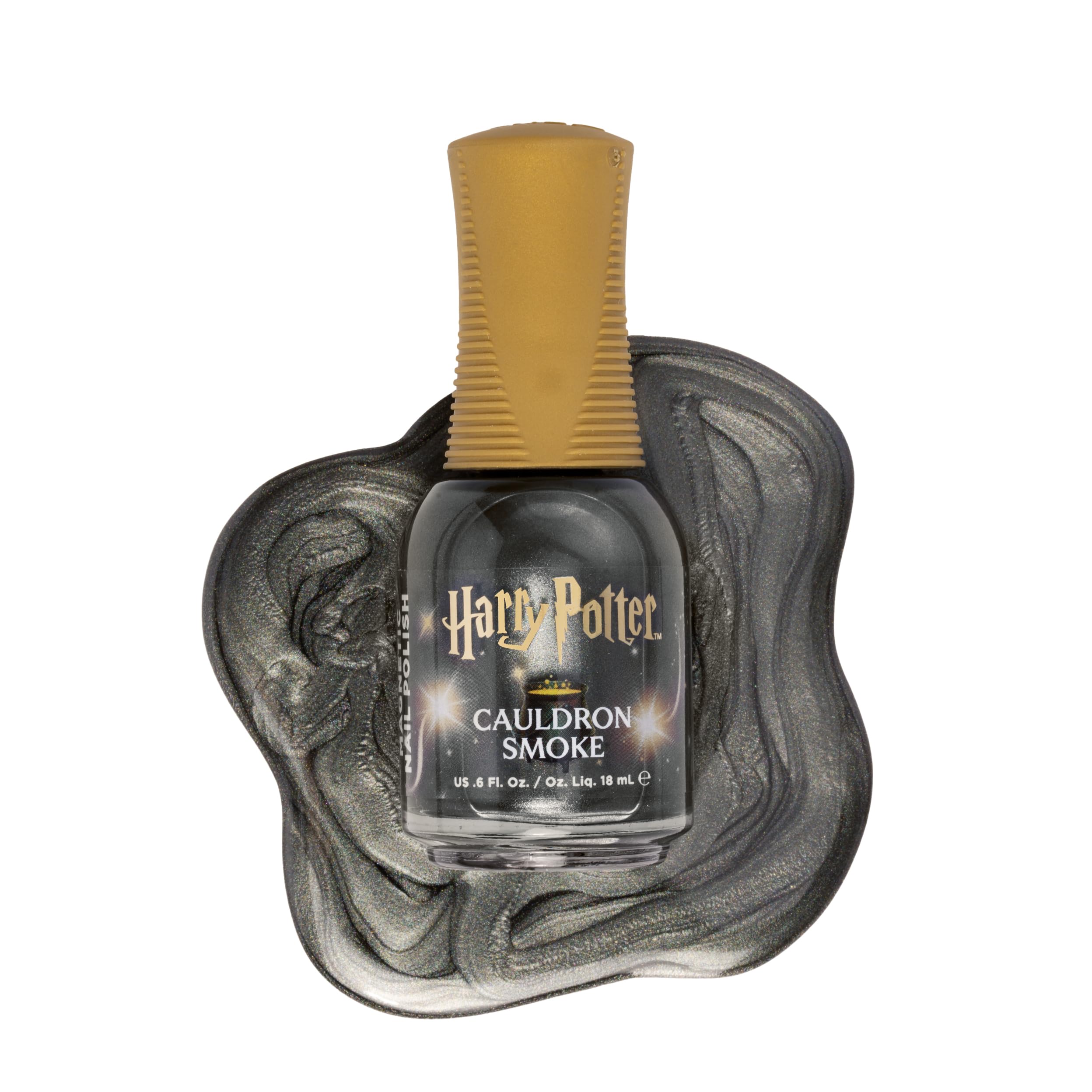 Amazon.com : Orly x Harry Potter Magnetic Nail Polish | 3 Shimmery  Magnetic Lacquers With Wand Included 0.6 fl oz (Cauldron Smoke) : Beauty &  Personal Care