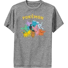 Boy's Pokemon Eeveelutions Performance Tee