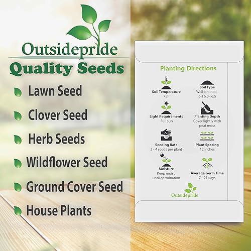 Miniatura 4 de Outsidepride - Zinnia Elegans, 200 semillas anuales, Candy Flower Seed Mix, mezcla de semillas de flores para plantar