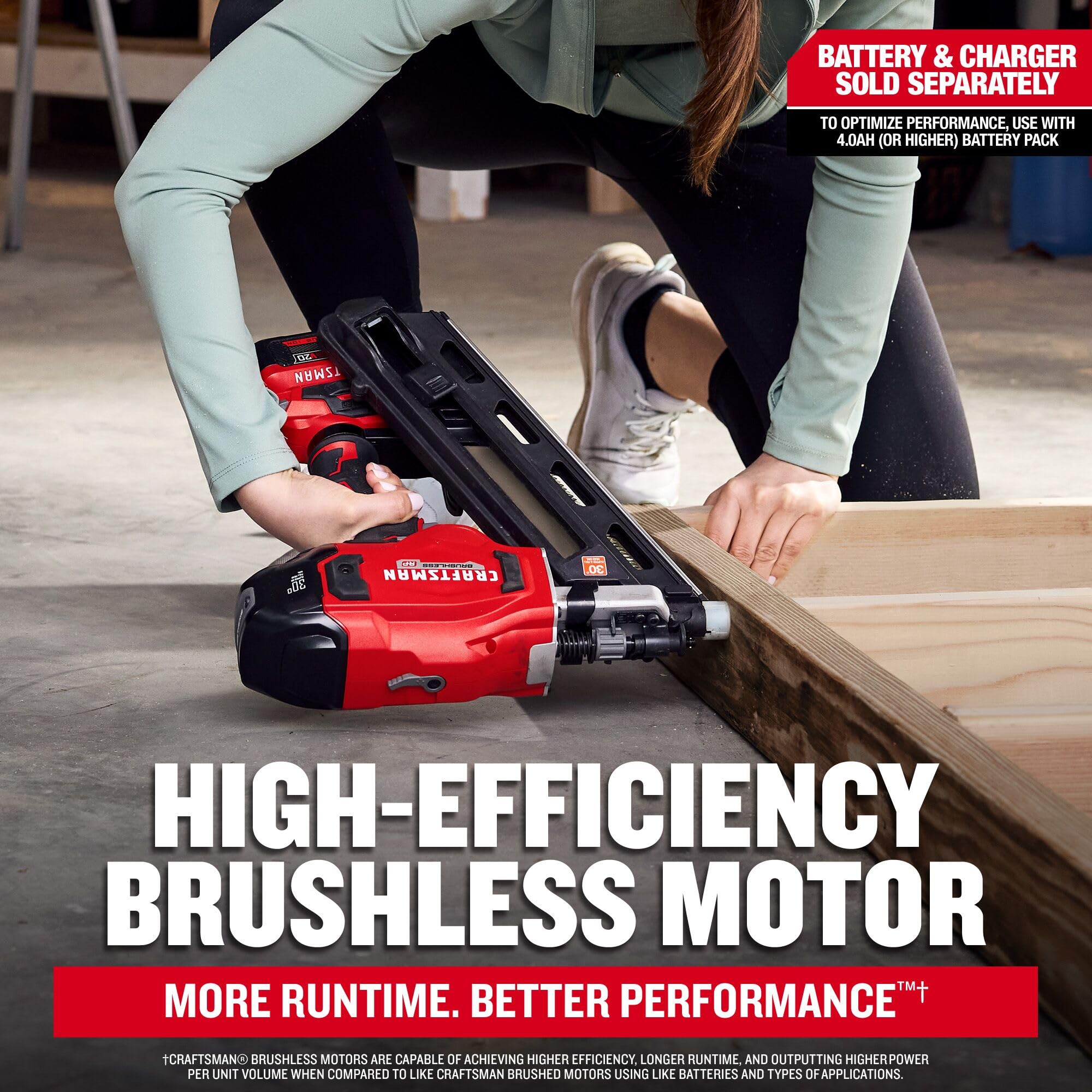 CRAFTSMAN V20 Brushless Nailer - Cordless Framing -3 CRAFTSMAN V20 Brushless Nailer - Cordless Framing -3