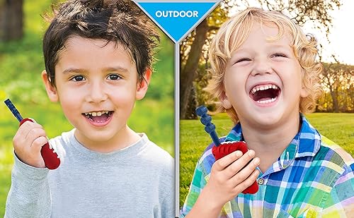 Miniatura 6 de eKids Spidey and His Amazing Friends - Walkie Talkies de juguete para niños, juguetes al aire libre para niños y fanáticos de los juguetes Spidey