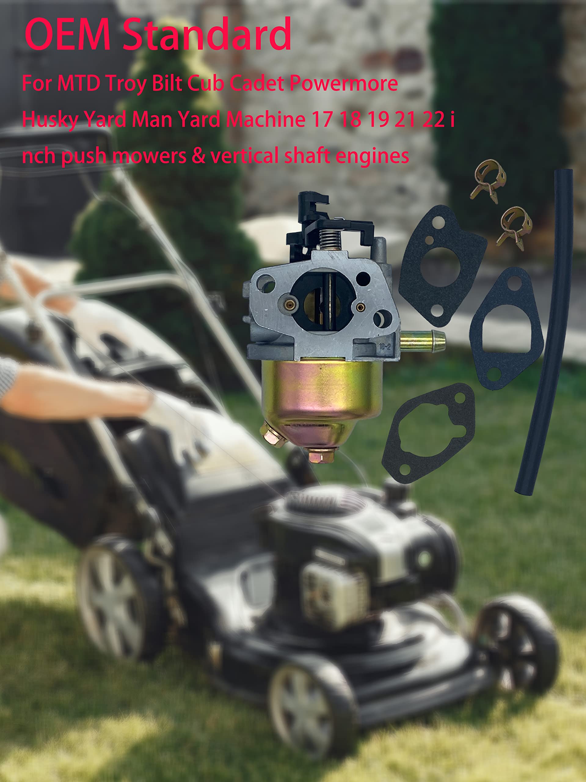 キャビテーション Amazon.com: YAMAKATO 951-10310 751-10310 Carburetor for MTD 173cc