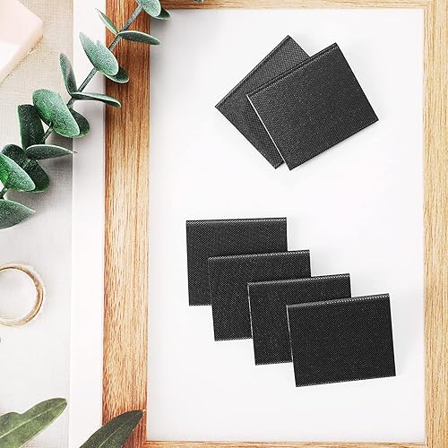 Miniatura 7 de Jetec Sellos autoadhesivos de esquina de puerta de 6 piezas, tira de sellado de relleno de huecos, tapón de corrientes de aire, sello de esquina de