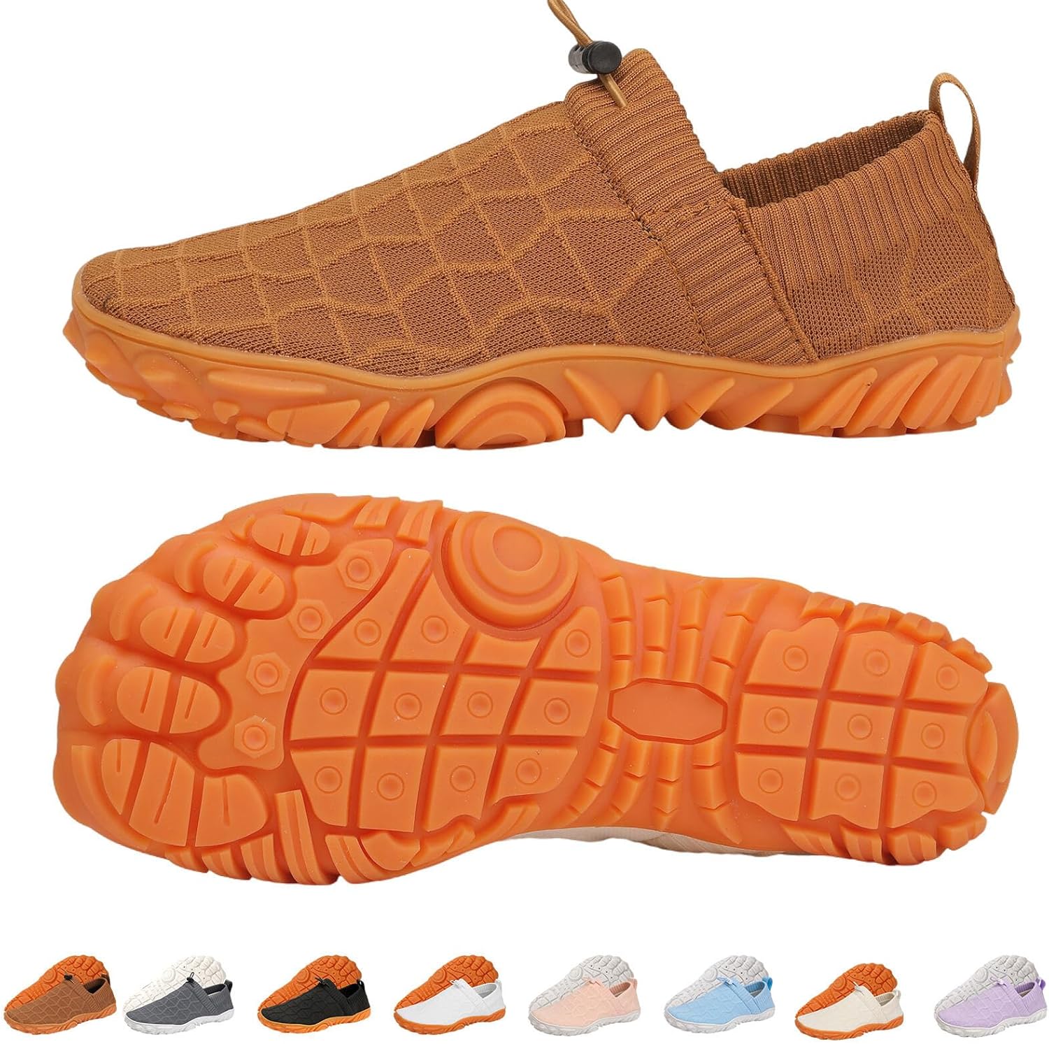 Hike Barefoot Water Shoes Men Women, Wide Toe Box Non-Slip Running Sneakers, Beach Swim Pool Aqua Footwear
