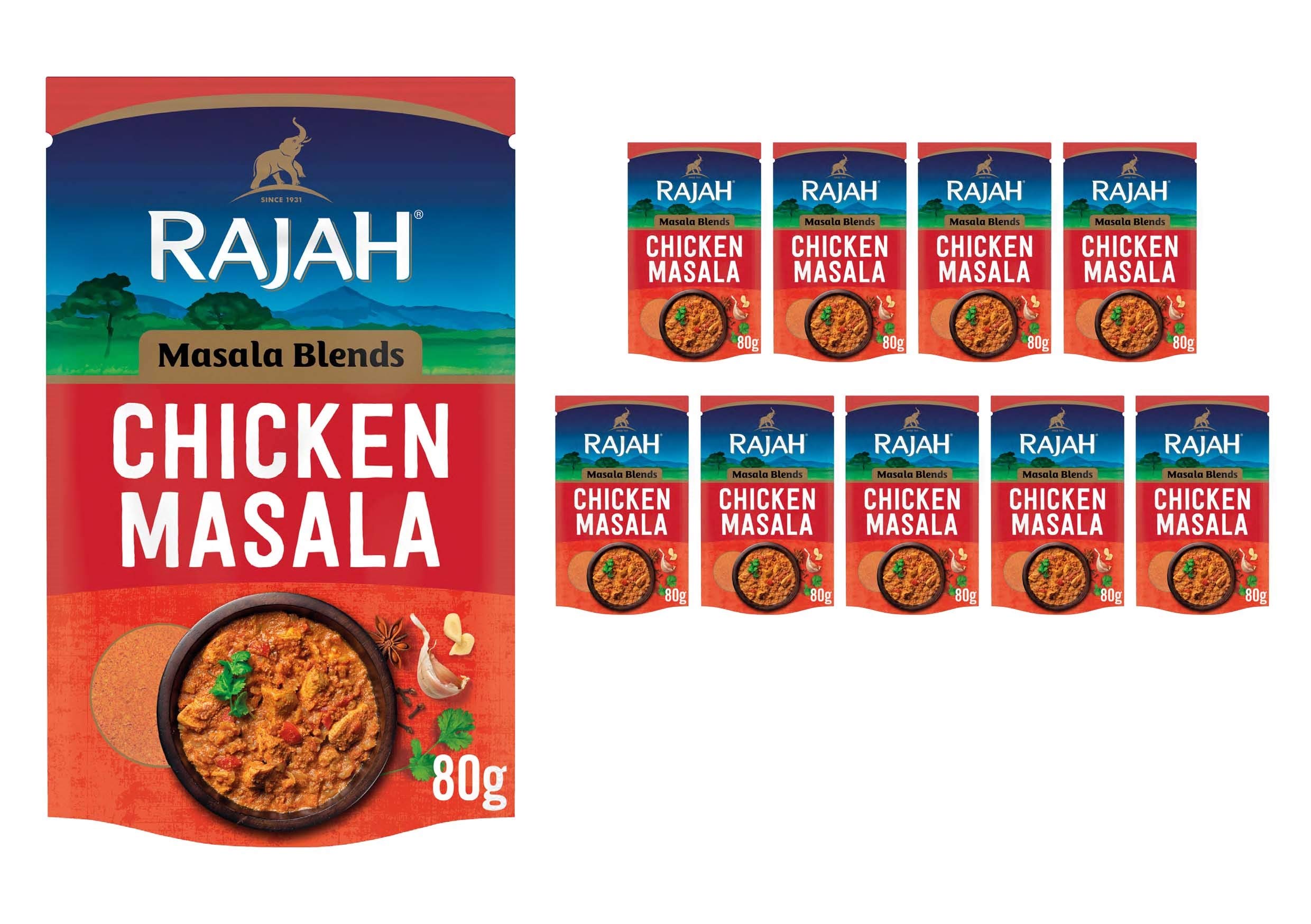 Buy Rajah Spices Chicken Masala Powder Indian Chicken Seasoning