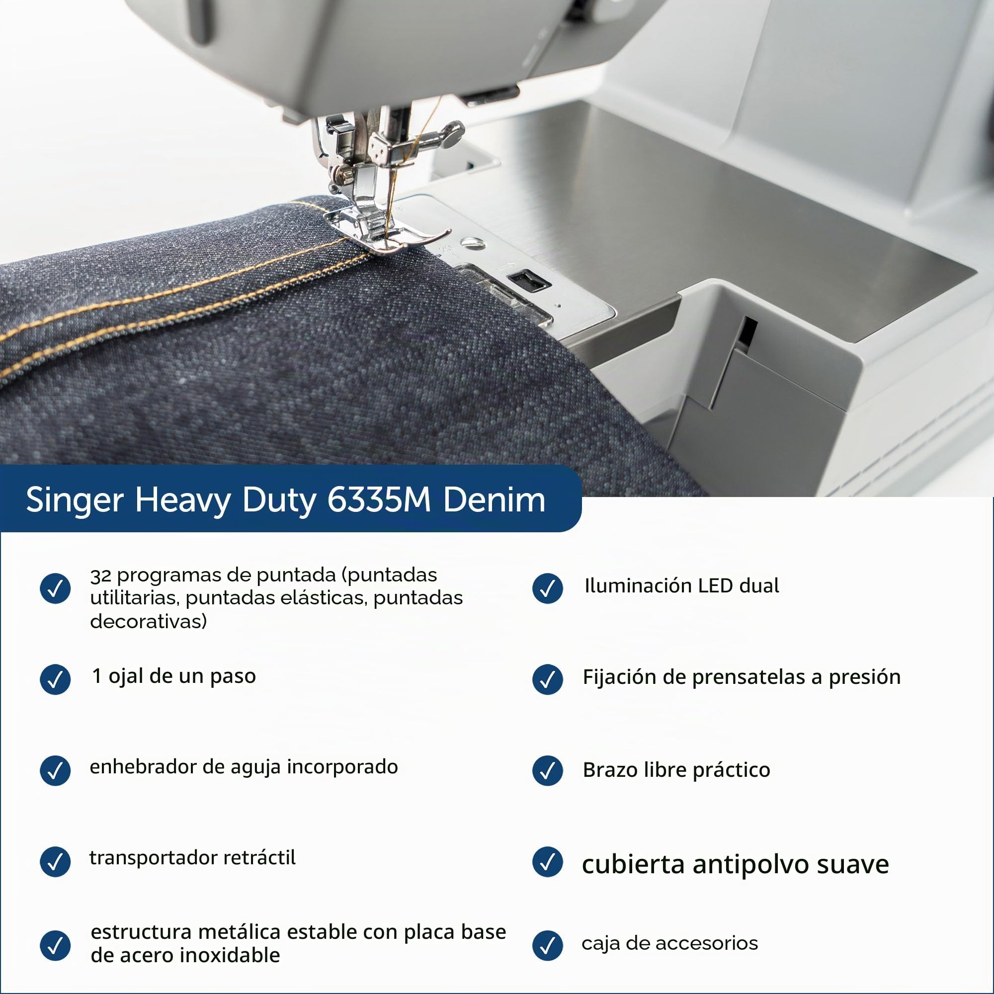 Singer Heavy Duty 6335M Denim