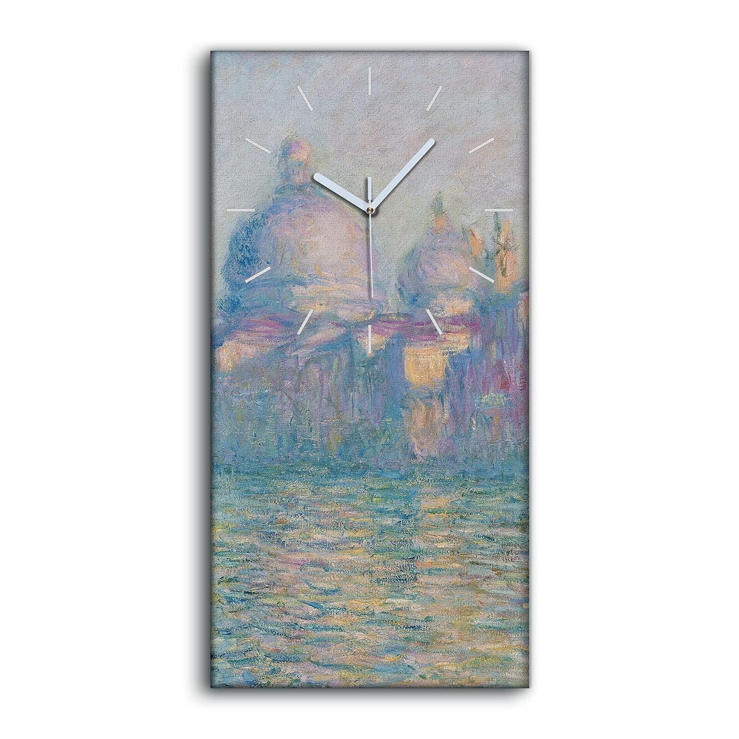 Horloge Toile Art Moderne Le Grand Canal Toile Décorative 30x60
