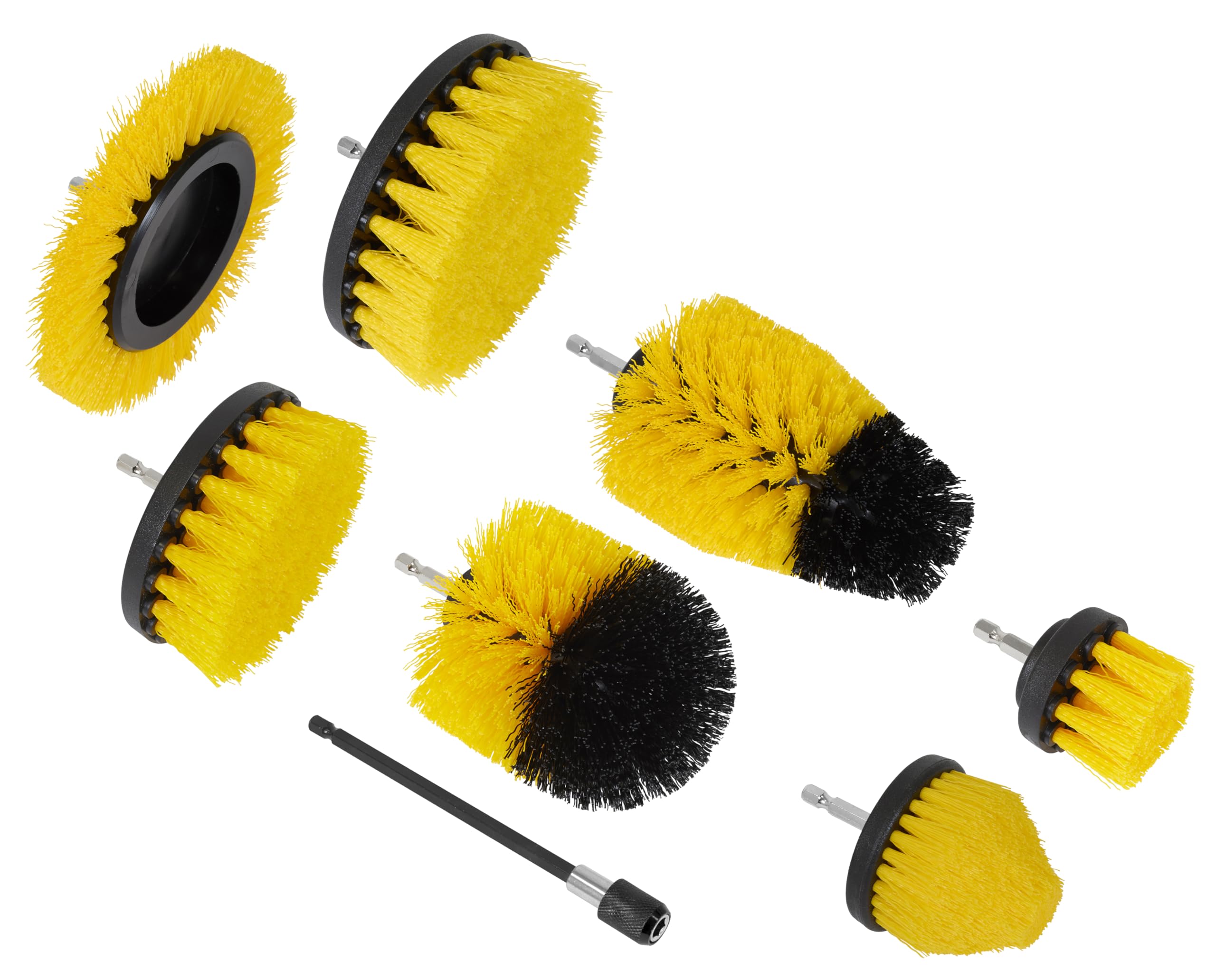Sealey 8 Piece Drill Brush Set -DBS8