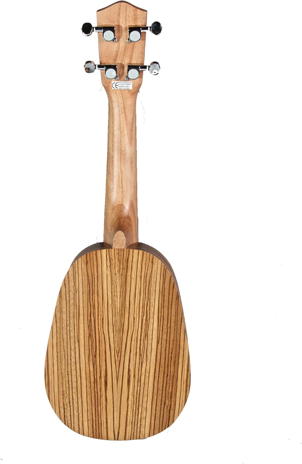 Suzuki Musical Instrument Corporation UKS-PA-ZB 23-Inch Ukulele, Zebra Wood
