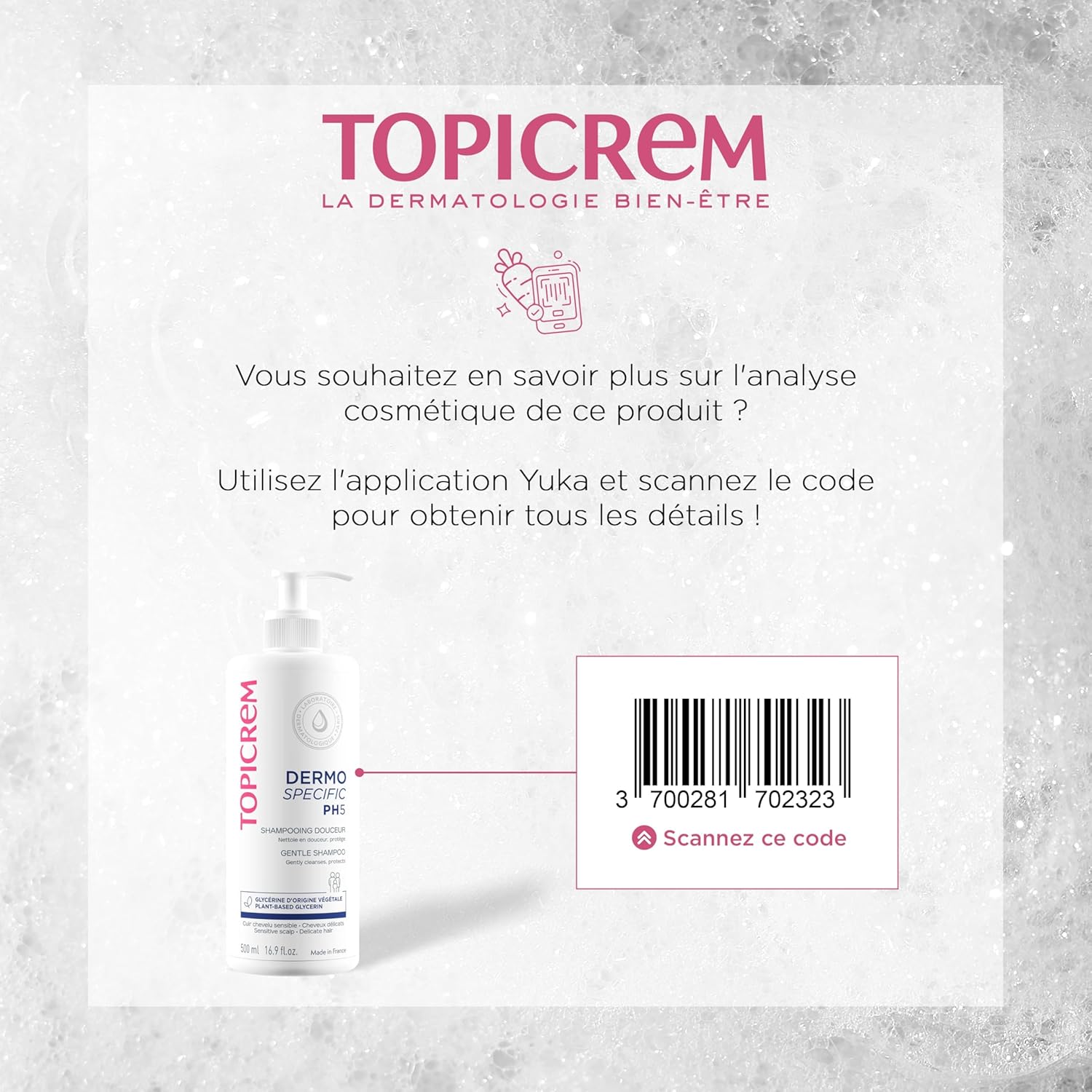 Topicrem Essentials PH5 Gentle Milk Shampoo 500ml