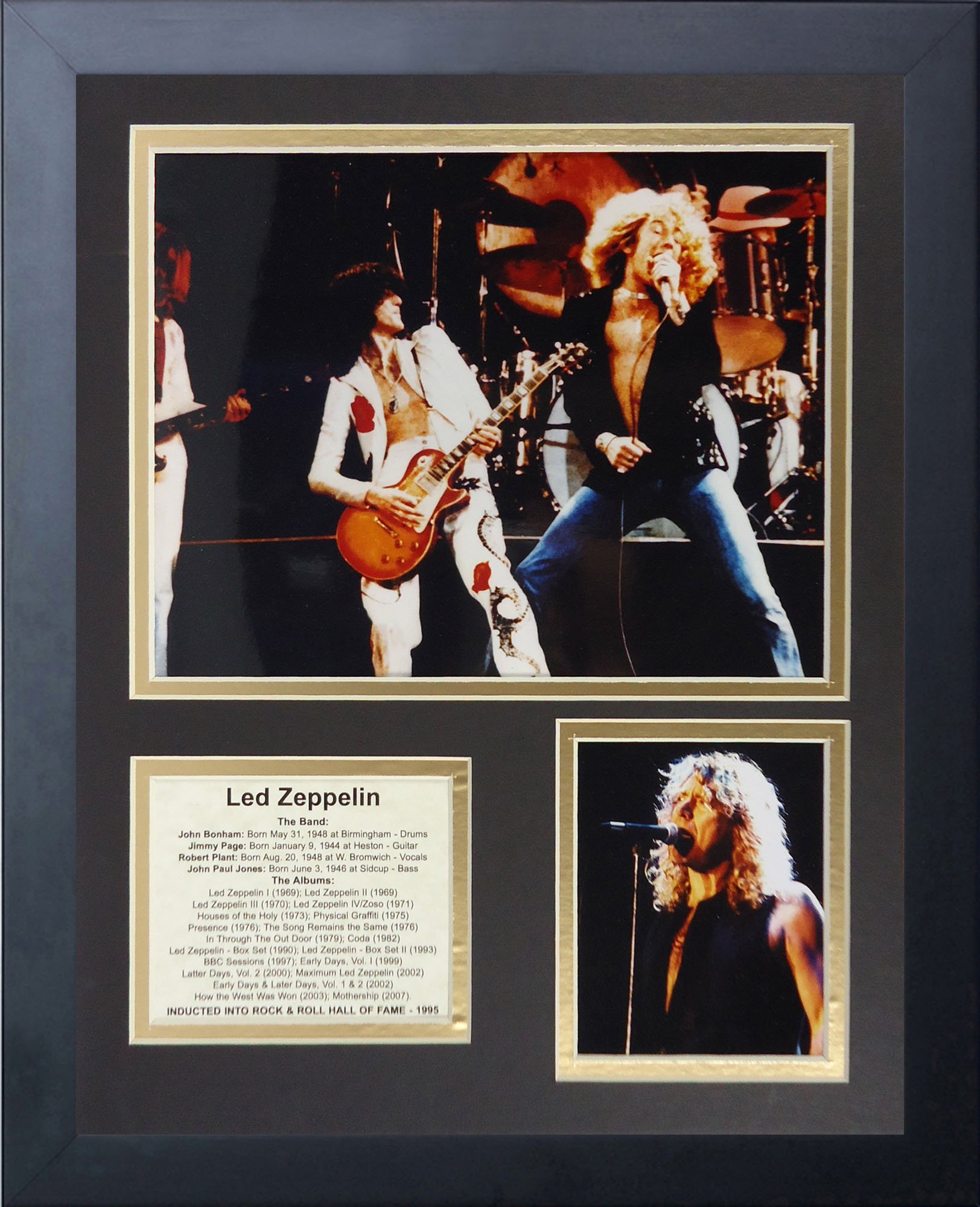 Amazon.com : Legends Never Die Led Zeppelin Collage Photo Frame 