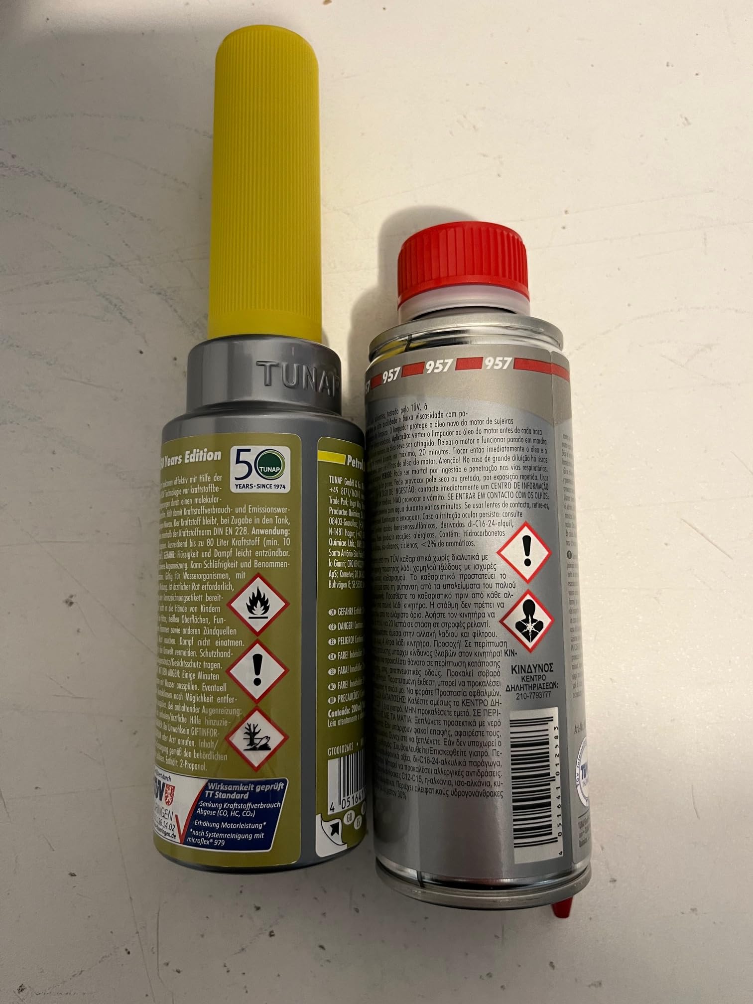 TUNAP Kit Limpieza Motor y Inyectores Gasolina 974 157 (El emabalaje puede variar)