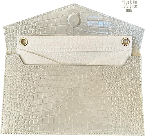 Miniatura 5 de Uptown Clutch Conversion Kit with Gold Chain Wristlet Insert Wallet on Chain WOC Uptown Pouch Insert (Lime)