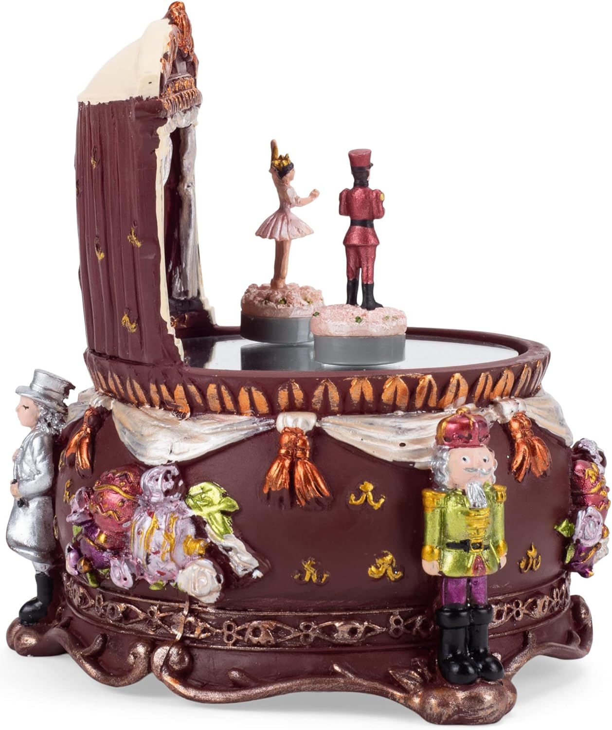 Elanze Designs Ballet Skating Pond Christmas Theatre Musical Carousel Plays Nutcracker Suite