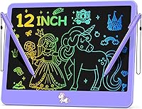 Vista 6 de Hockvill: Tableta de escritura LCD para niños de 8.8 pulgadas, juguetes para niñas y niños, pizarra de dibujo para niños de 3, 4, 5, 6, 7 años