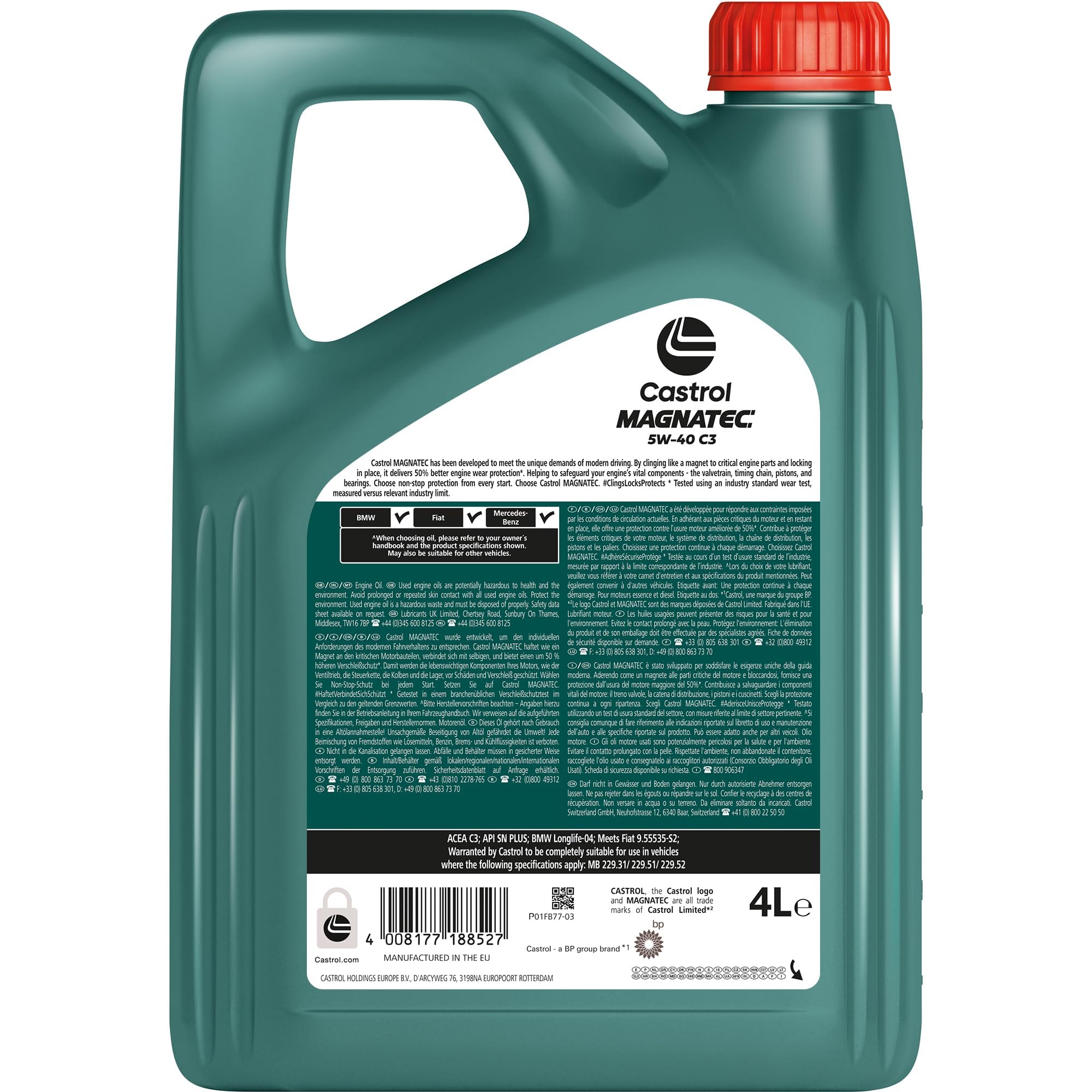 Castrol Magnatec 5W-40 C3 4 l