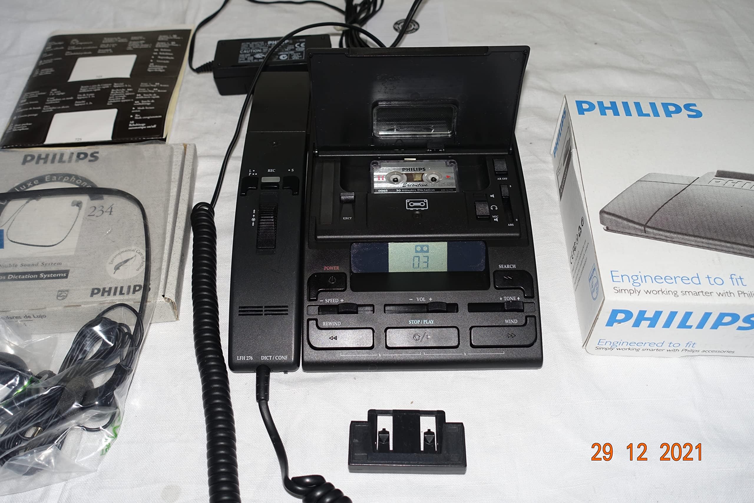 Philips LFH725D - Equipo de dictado de sobremesa
