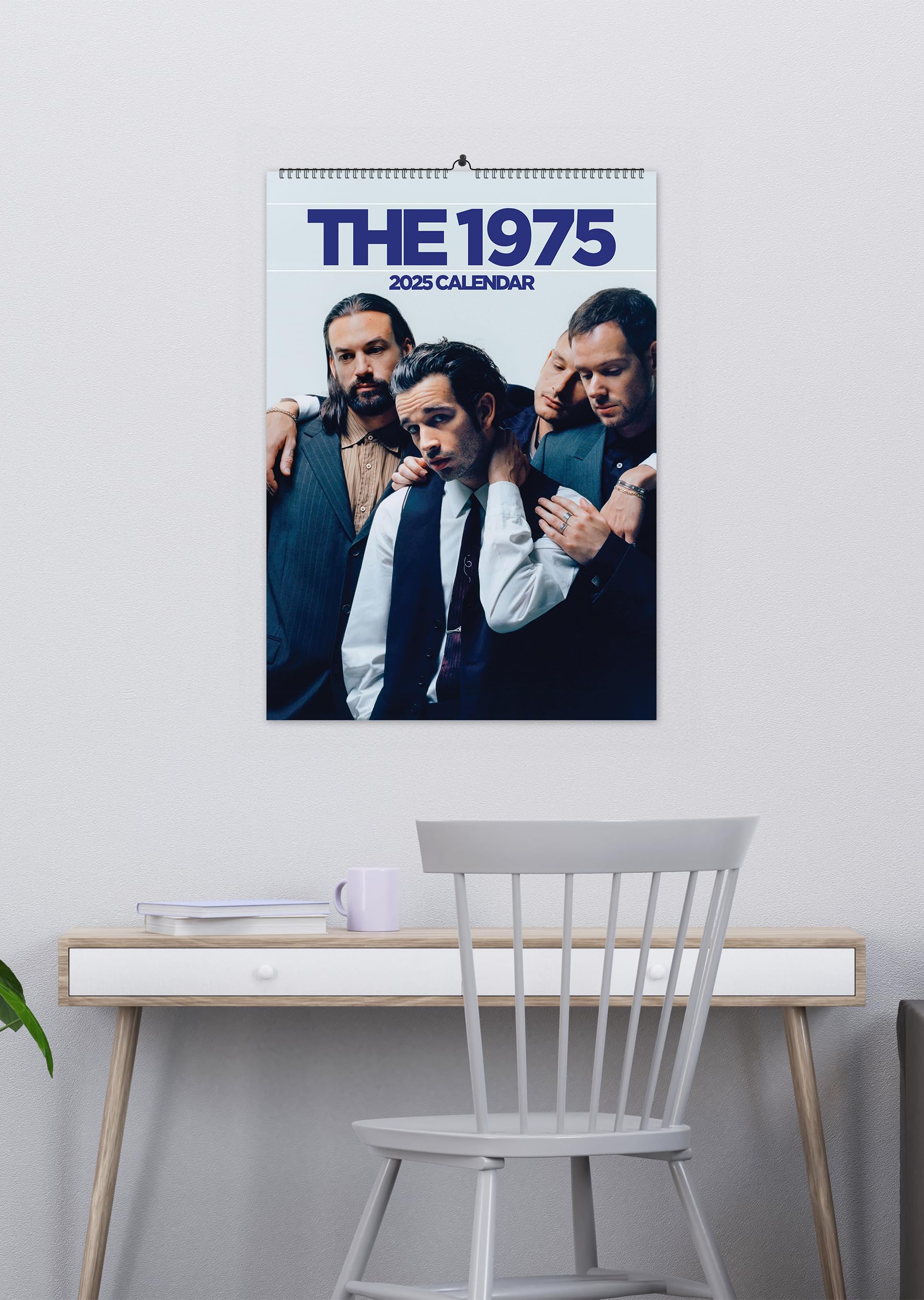 The 1975 2025 A3 Rebel Music Wirobound Wall Calendar Ideal for a