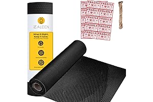 12" x 65ft Honeycomb Packaging Paper with Black Packaging