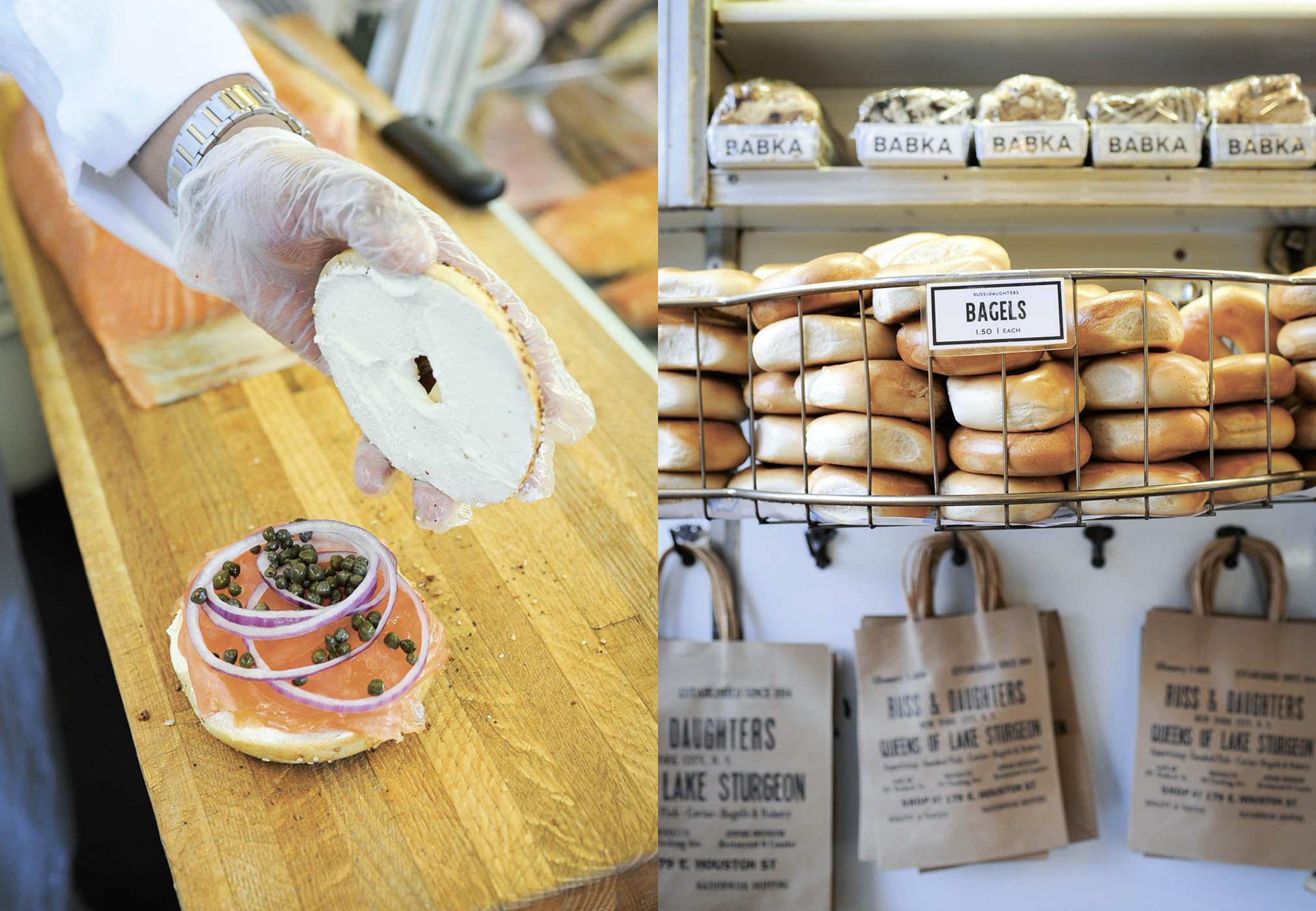 Cuisine juive à New York: Babkas, Pastramis, Bagels
