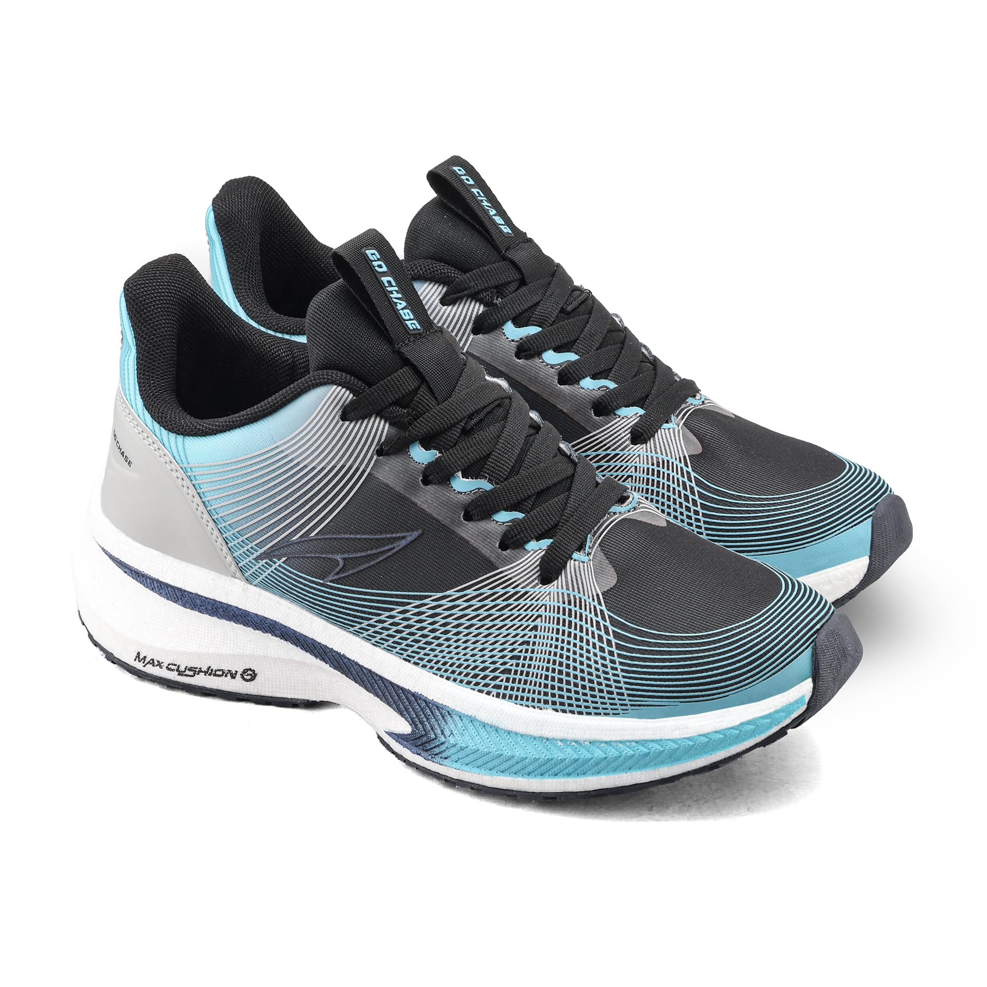 Hypercushion-09 Men’s Running Shoes with Max Cushion Sole, Lace-Up Support, Lightweight Design for Running & Training-image-12