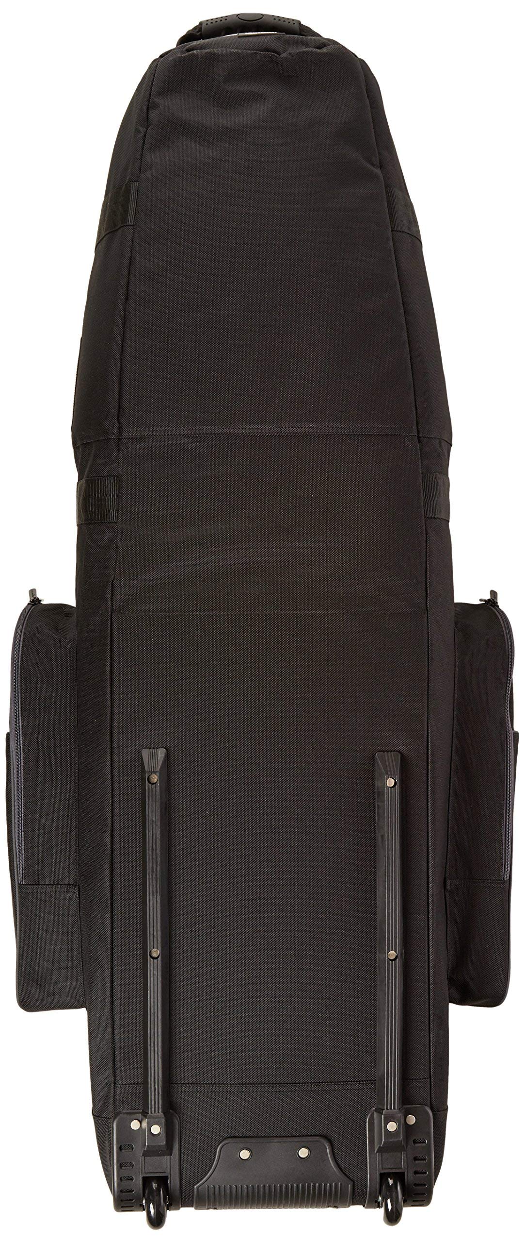 Amazon Basics - Bolsa de Transporte para Golf con Laterales Flexibles, Negro