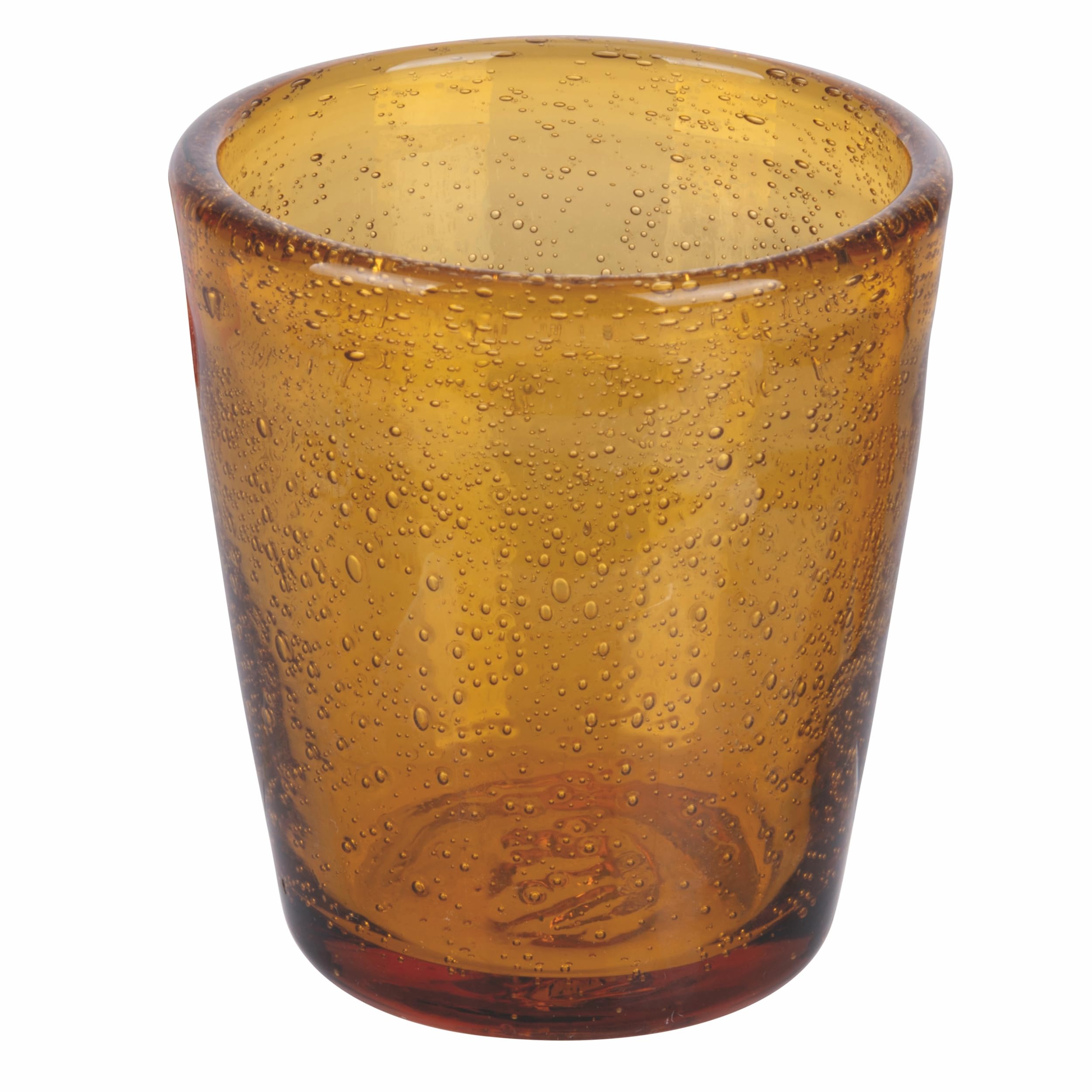 Villa d'Este Home Tivoli 5909885 Cancun Greenery Lot de 6 verres à eau en pâte de verre soufflé 330 ml