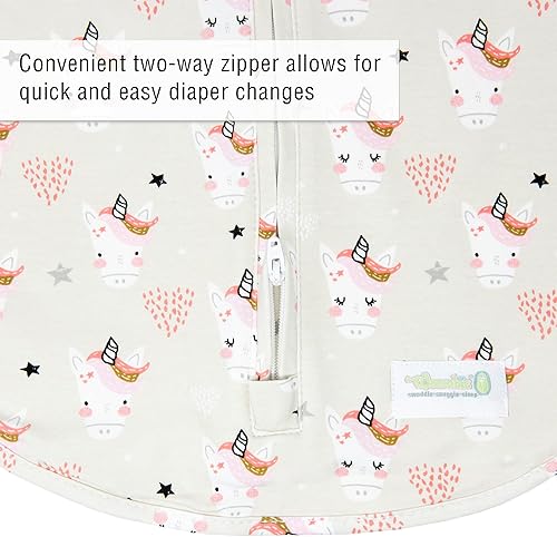 Miniatura 7 de Woombie Manta original para bebé, calmante, manta de algodón para bebé, manta de bebé, unicornio, 5-13 libras