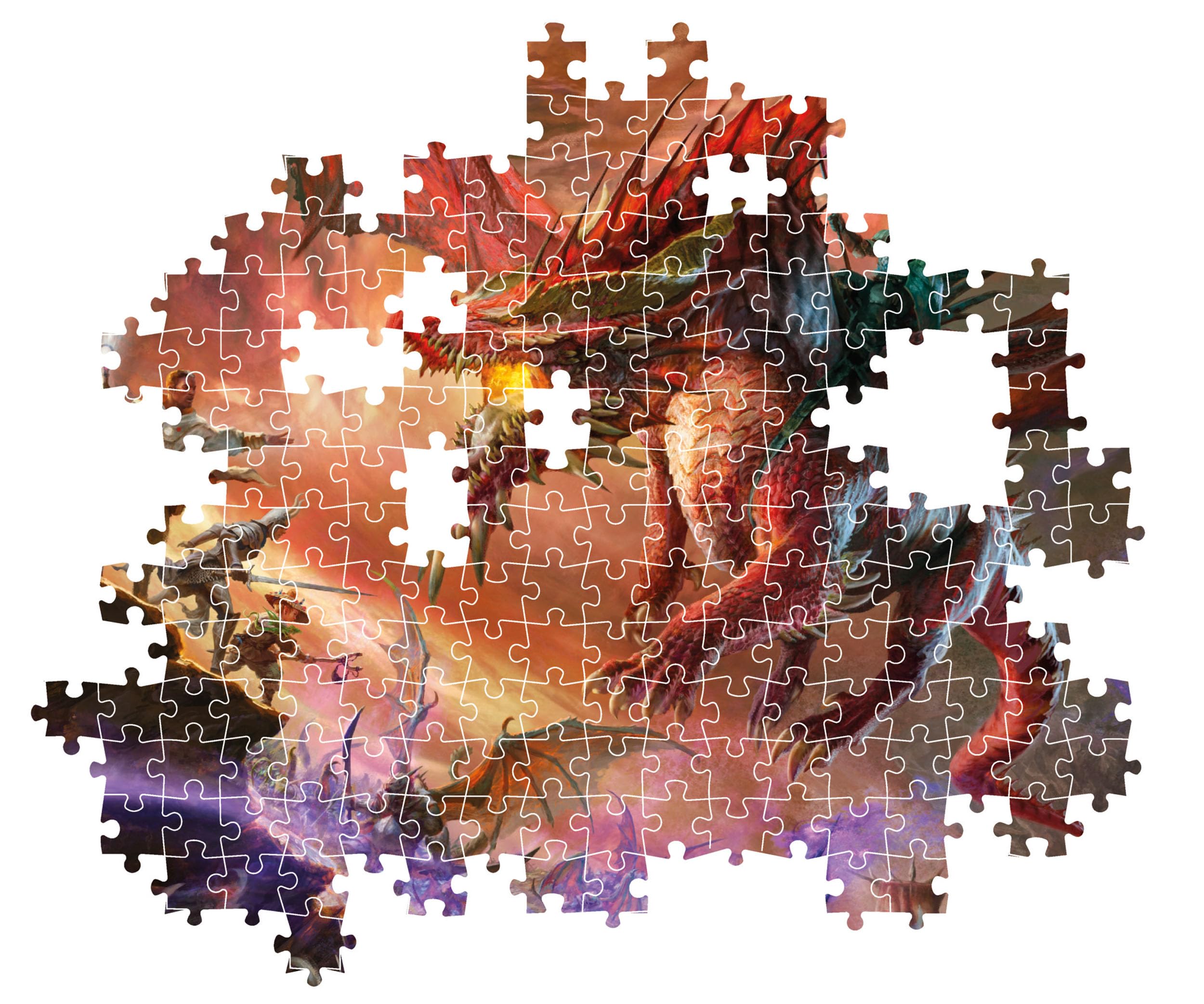 Clementoni Jigsaw Puzzle Cube Dungeons & Dragons 500 Pieces, Gaming Collection Puzzle For Adults 14-99 Years - Image 4