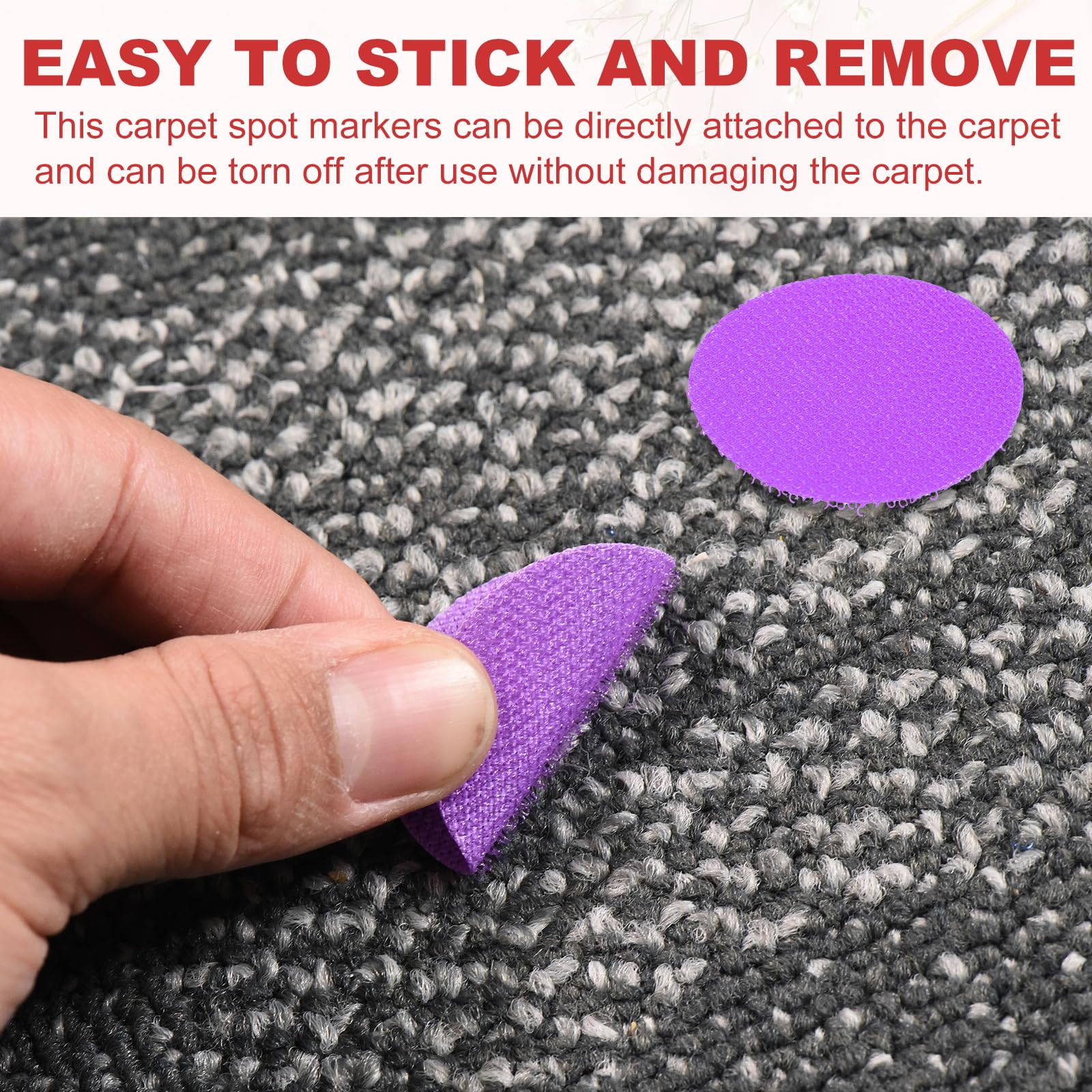 PATIKIL 1.6" Carpet Spot Markers - Image 3