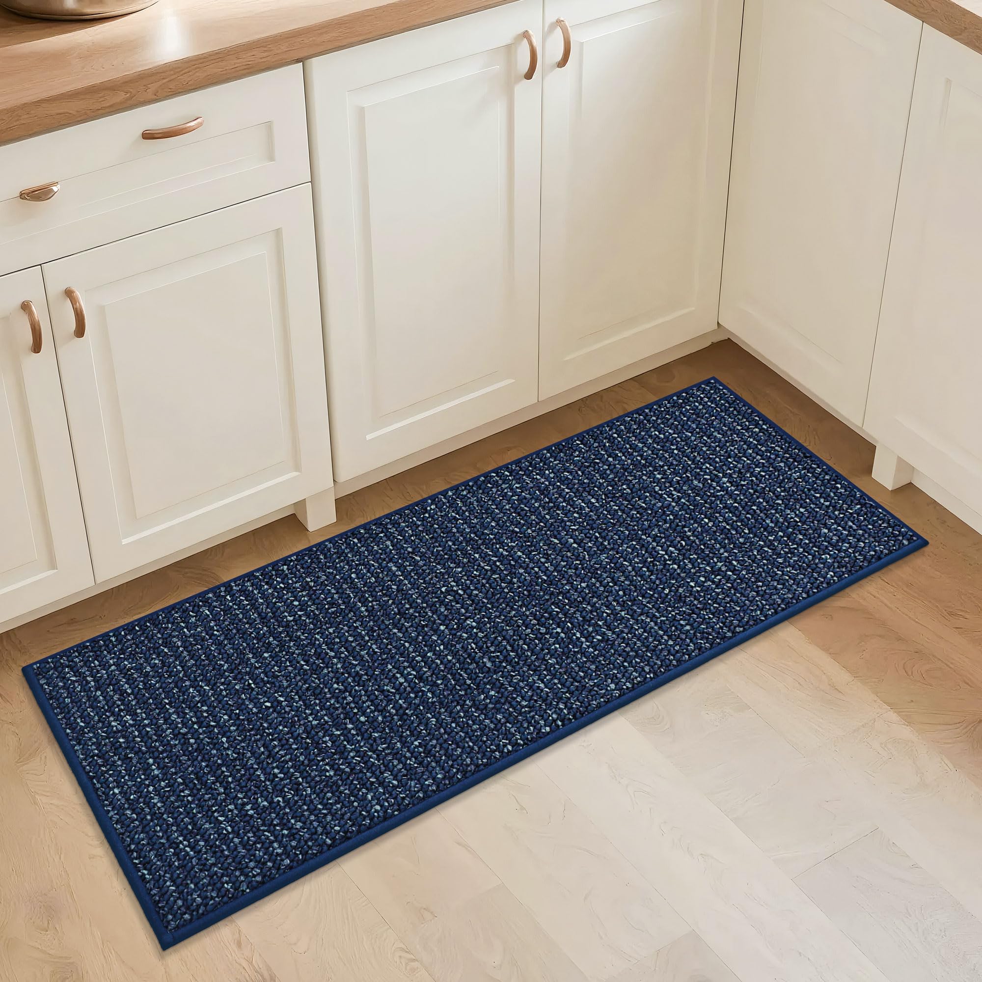 BEQHAUSE Kitchen Runner Rugs 20"x48", Non-Slip Kitchen Mats for Floor, Super Absorbent and Stain Resistant Kitchen Rug, Machine Washable Rugs for