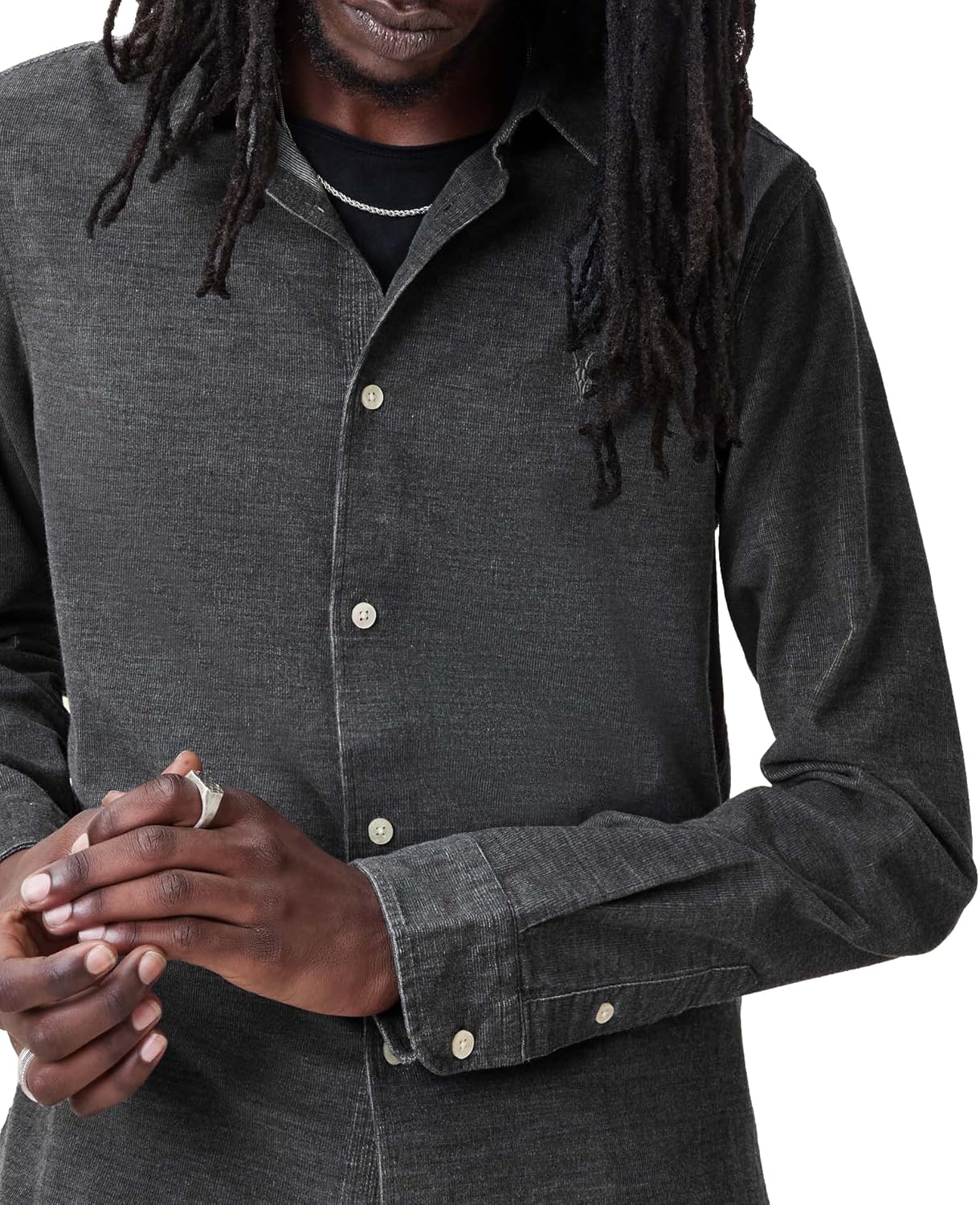 AllSaints Men's Lorella Ls Shirt - Image 5