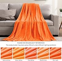 Vista 81 de BEDELITE Fleece Blanket White Throw Blanket for Couch & Bed, Luxury Plush Cozy Fuzzy Blanket 50" x 60", Super Soft Warm Lightweight Throw Blanket