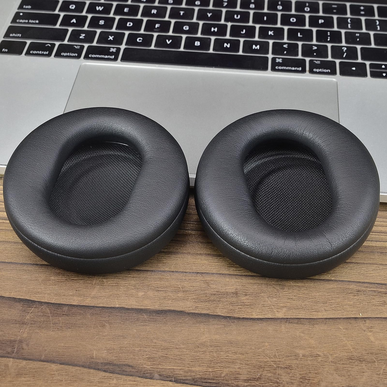 1 par de almohadillas de espuma viscoelástica para auriculares de superficie
