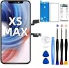 DTD LCD Display Screen for iPhone XS Max, 3D Touch Replacement Glass Digitiser Parts 6.5 Inch Replacement with Repair Kit, for Model A1921, A2101, A2102, A2103, A2104