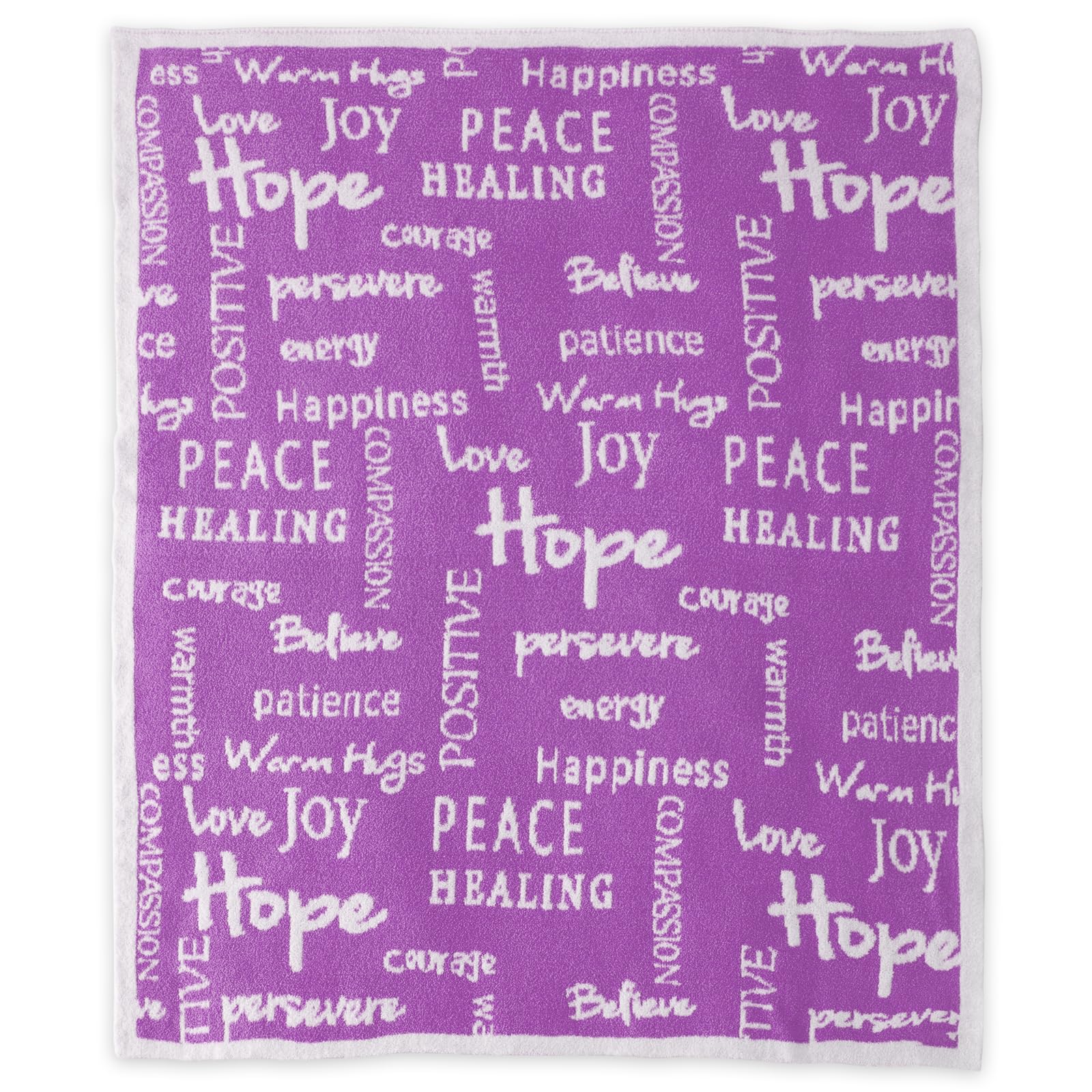 LONG CREATE Get Well Throw Blanket 50"X 60", Ultra Soft