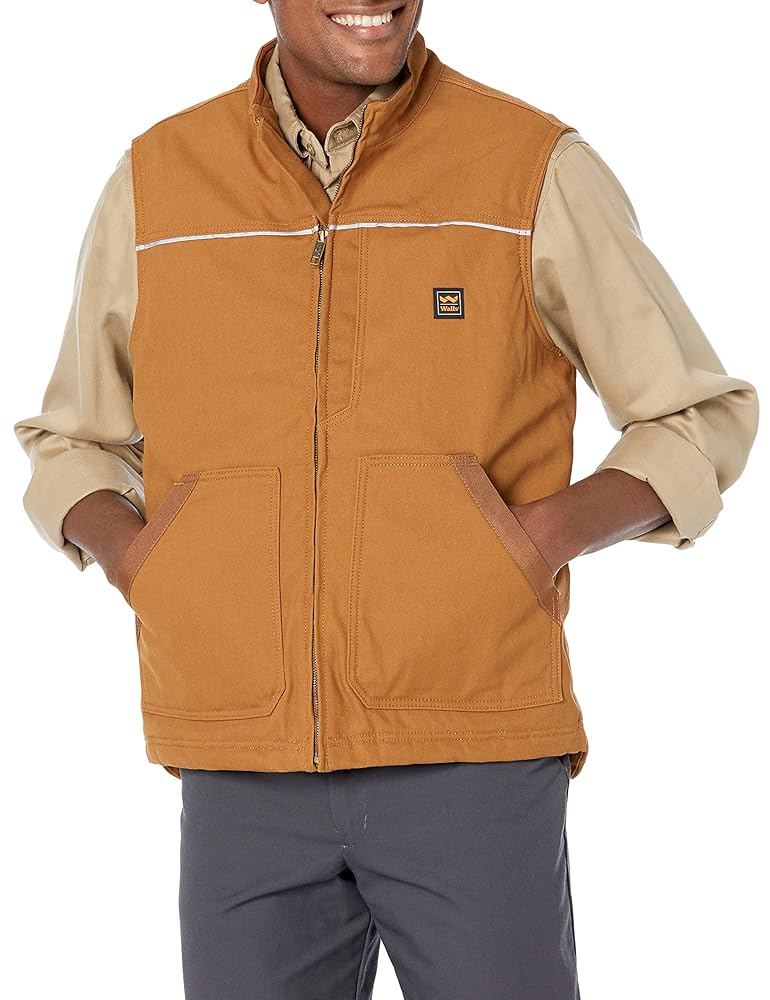 Amazon.com: Walls Men's Super Duck Lined Vest, Pecan, Medium