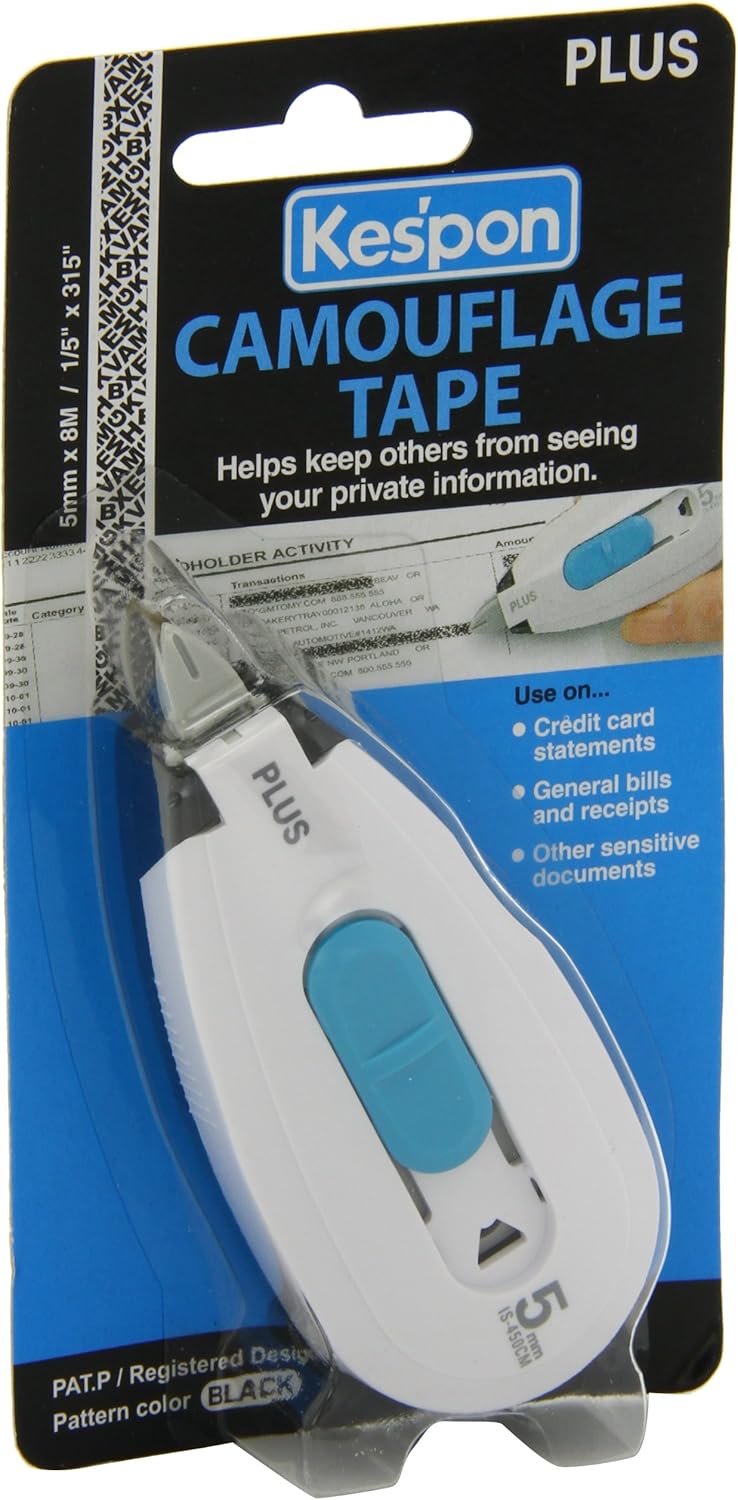 Plus Guard Your ID Camouflage Tape Office Products