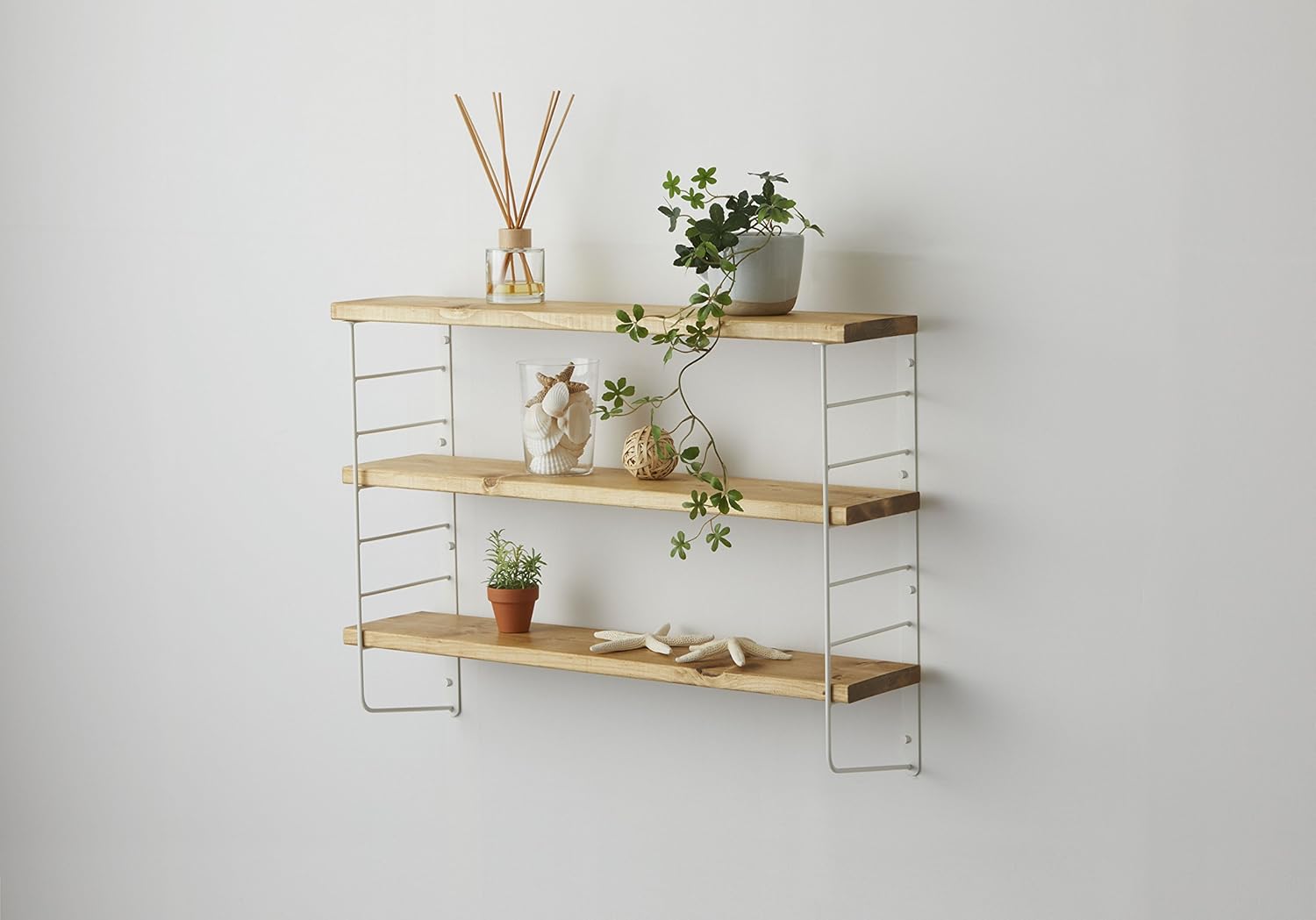 Weekend Workshop L Shape White Shelf Frame