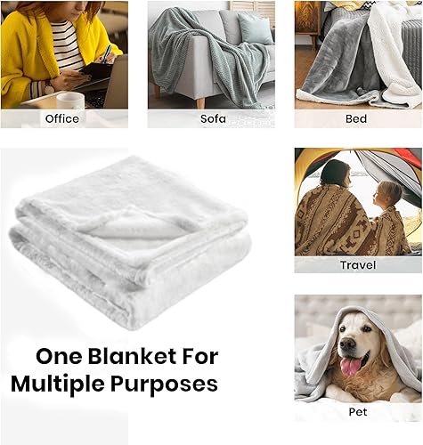 Miniatura 6 de Cat Blanket, Cute Cat Pet Animal Gifts for Women Adult Throw Blanket Bedding Room Decor Flannel Blanket Soft Plush Warm Fleece Blankets&Throws for