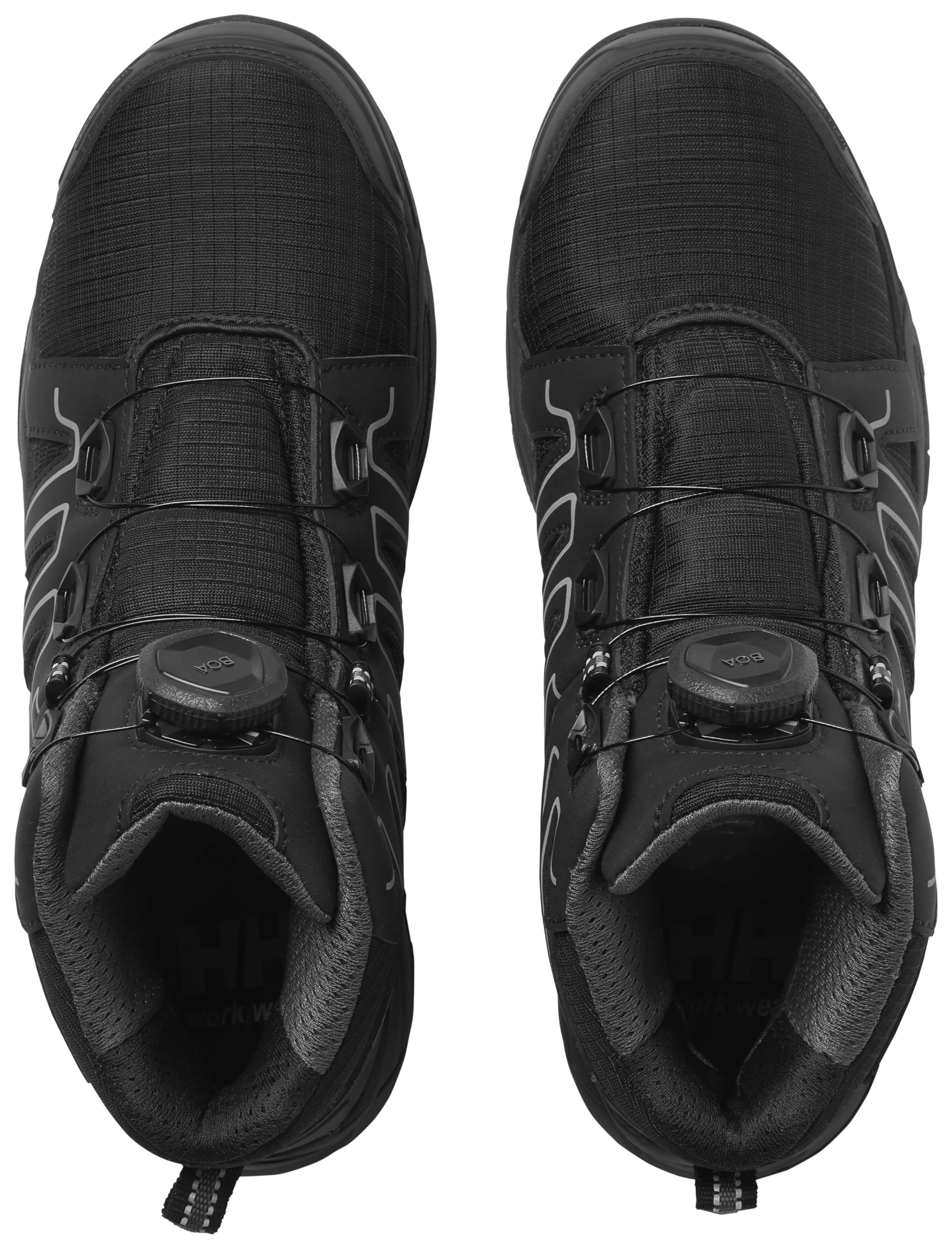 Helly Hansen Workwear Unisexe Bottes de sécurité Manchester Mid Boa S3S, Noir, 41
