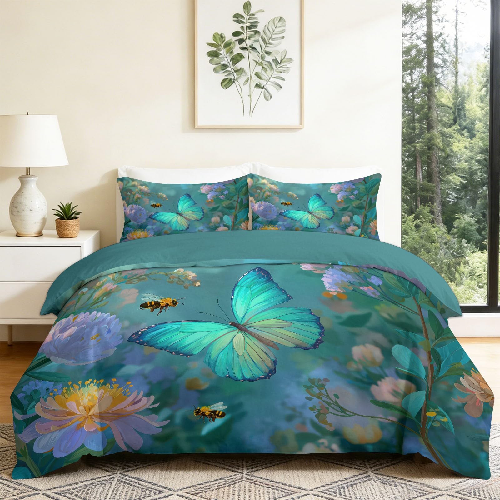 Ropa de cama de dibujos animados para decorar el dormitorio de niños y niñas