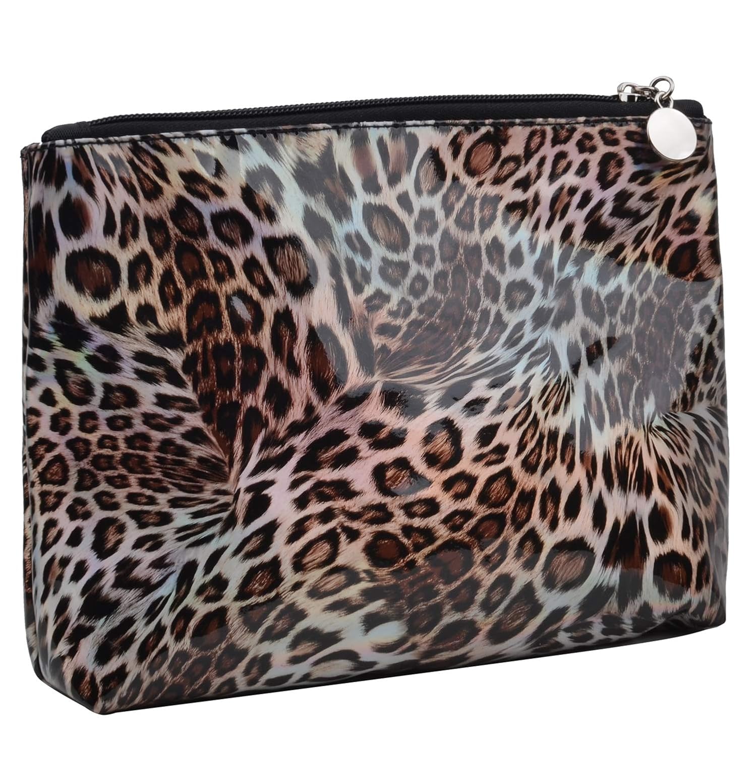 MKPCW Leopard print Makeup Bags Cosmetic Cases Travel Cases Portable Waterproof Make up Bag Makeup Organizers (COLOR 3)