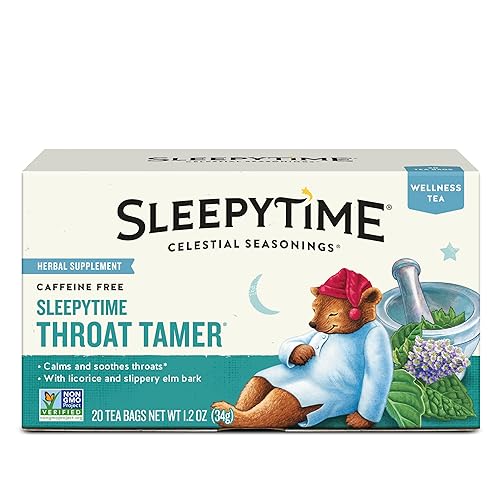 Miniatura 8 de Celestial Seasonings Sleepytime Wellness Tea Plus Probióticos, sin cafeína, caja de 18 bolsas de té