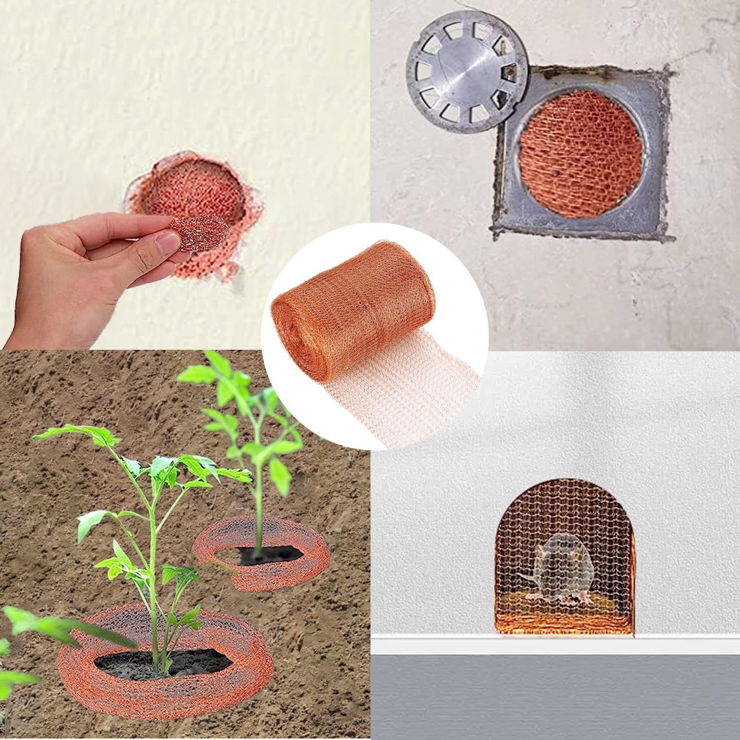 Ruban Cuivre Anti-Limaces & Escargots 12,7 Cm X 10 M – Barrière Électrochimique Naturelle Pour Jardin, Pots De Fleurs Et Protection Anti-Rongeurs