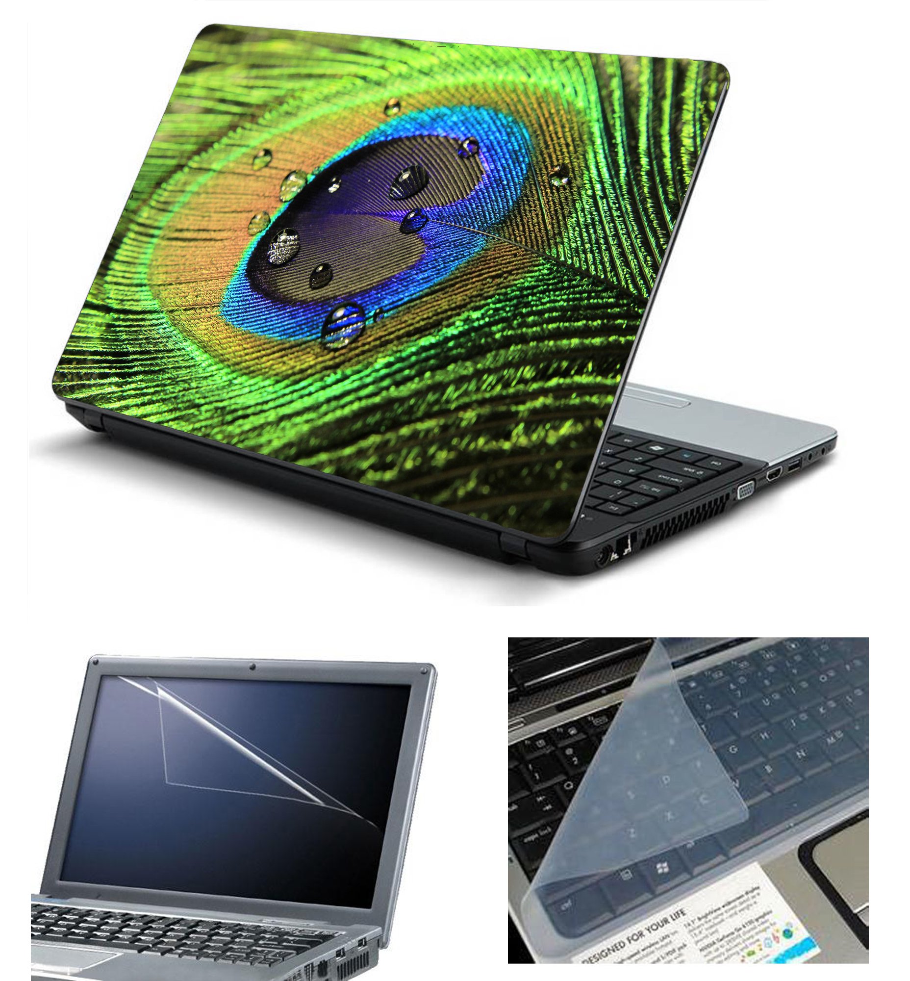 See full amazon price history chart for Namo Art 3in1 Laptop Accessories Combo Kit - Laptop Skins 15.6 inch Stickers with Laptop Screen Protector and Laptop KeyGuard for All Laptop - Notebook HQ1034 Abstract Peacock Feather Large3in1HQ1034 Namo Art 3in1 Laptop Accessories Combo Kit - Laptop Skins 15.6 inch Stickers with Laptop Screen Protector and Laptop KeyGuard for All Laptop - Notebook HQ1034 Abstract Peacock Feather Large3in1HQ1034 (B01N185LQR) Amazon Price History, Amazon Price Tracker